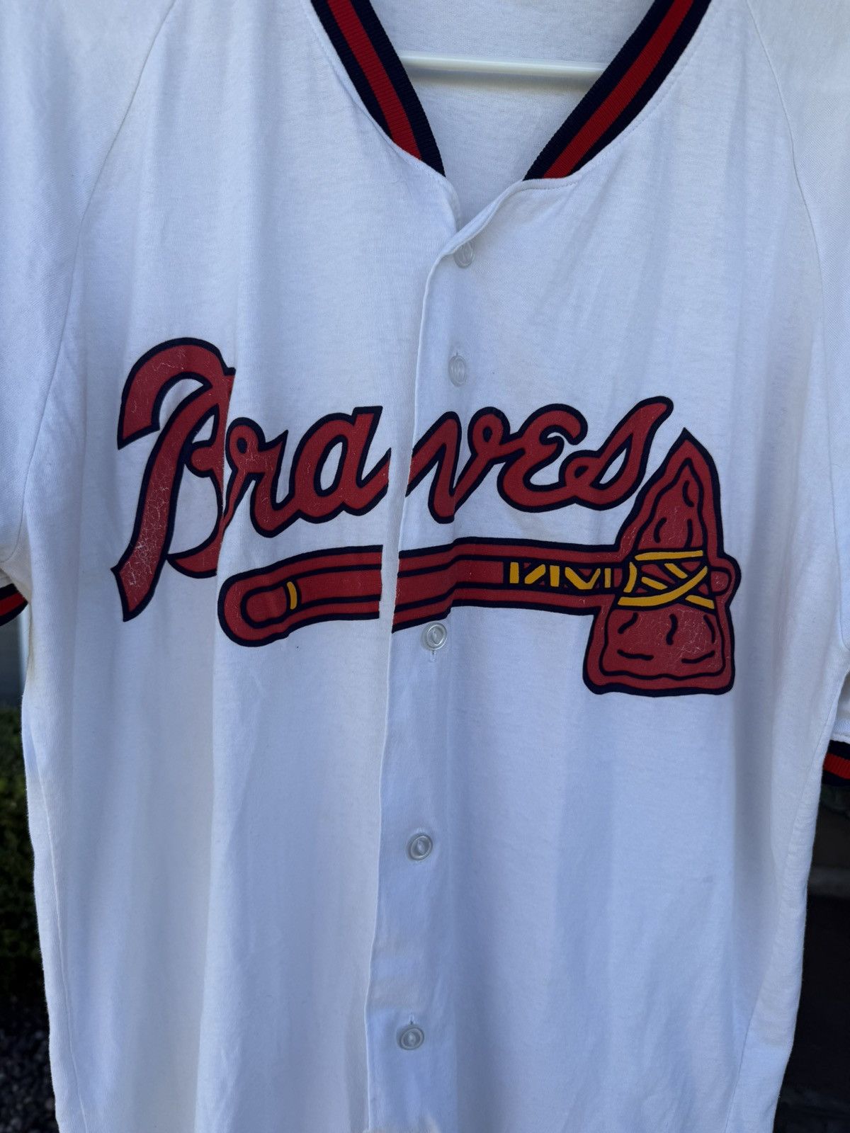 MLB × Vintage Crazy vintage 90s Atlanta Braves jersey Size US L / EU 52-54 / 3 - 2 Thumbnail