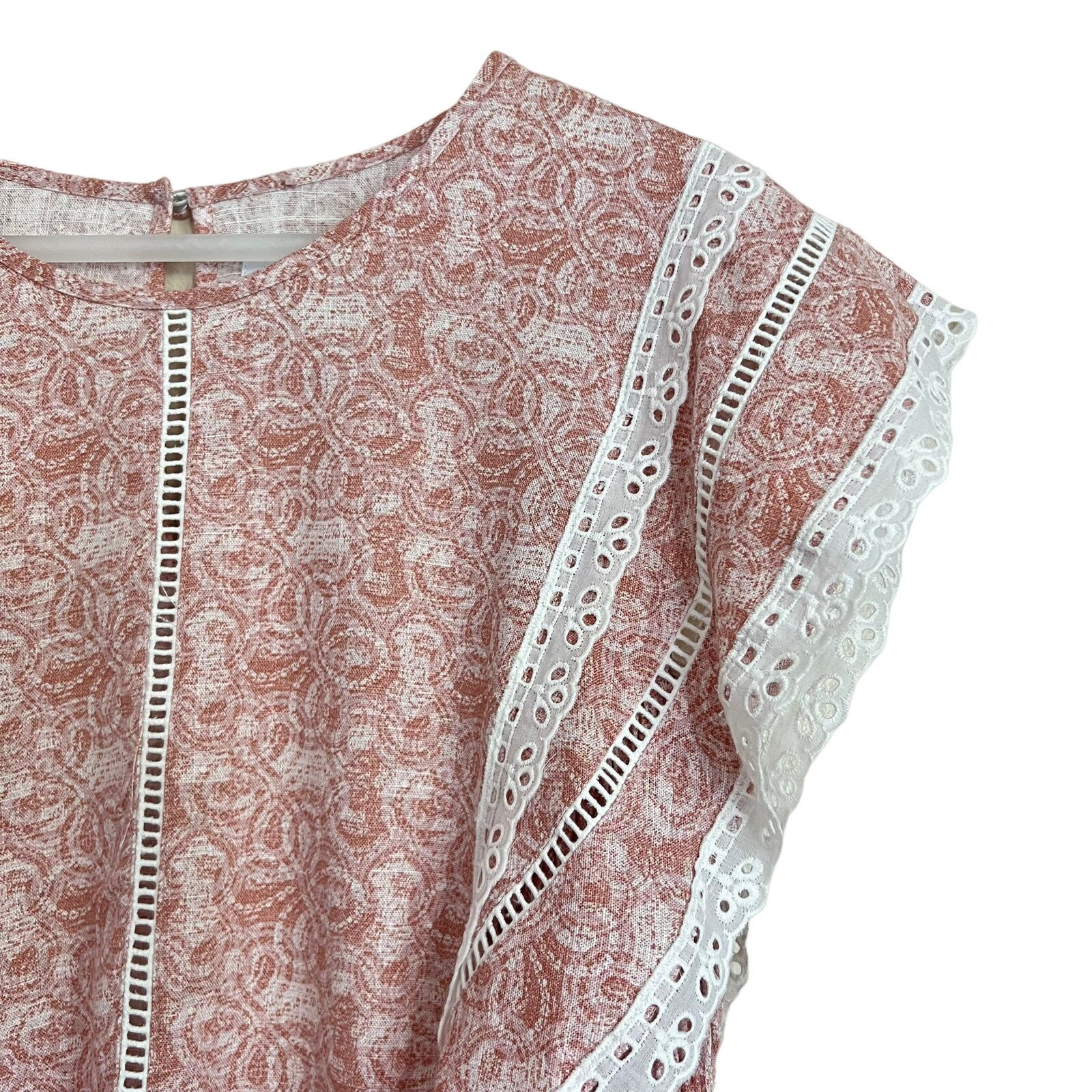 MISA Los Angeles MISA Los Angeles Boho Nilu Blouse - Washed Tile Pink Size XL Size XL / US 12-14 / IT 48-50 - 5 Thumbnail
