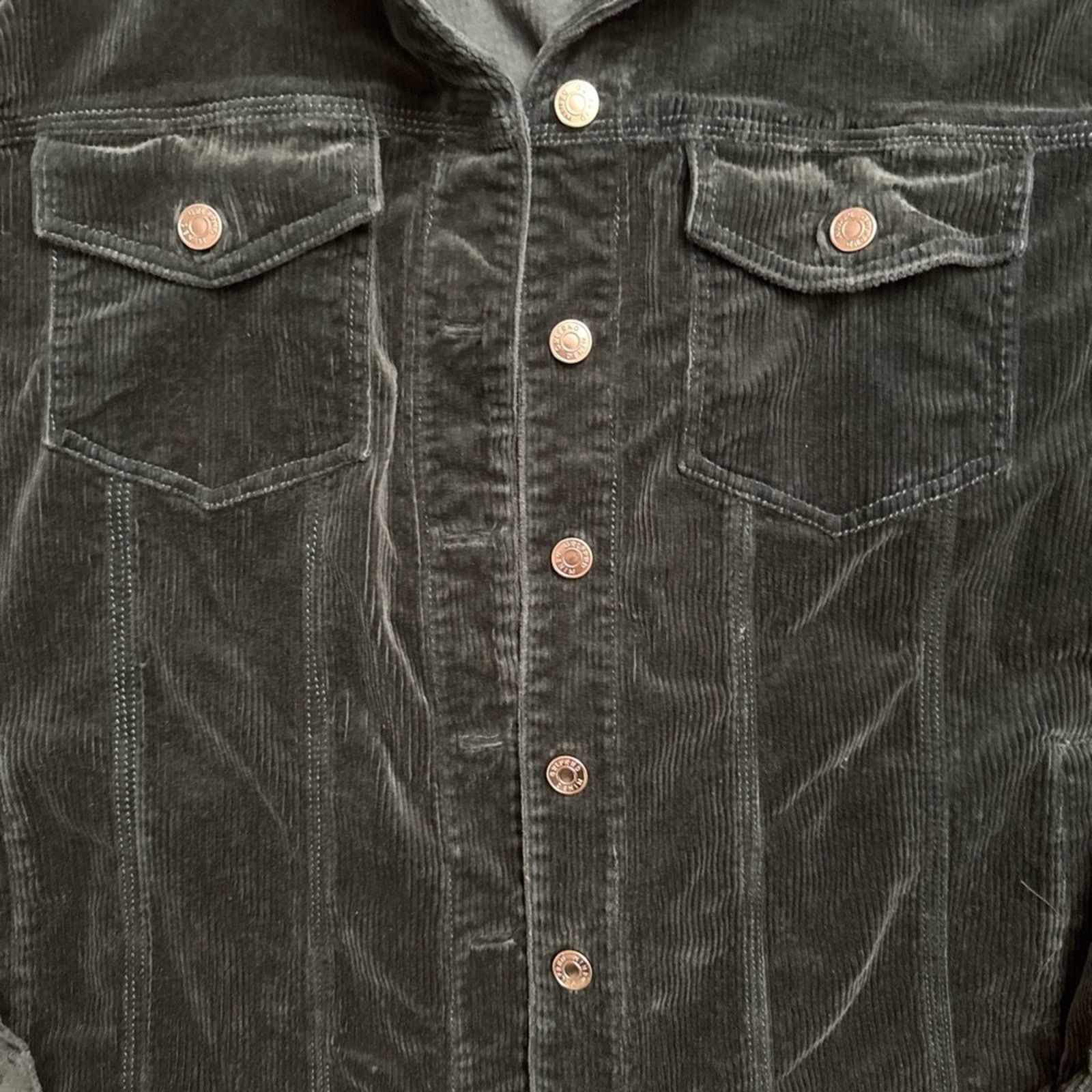 GRLFRND GRLFRND Dark Green Corduroy Jacket medium Size M / US 6-8 / IT 42-44 - 4 Thumbnail