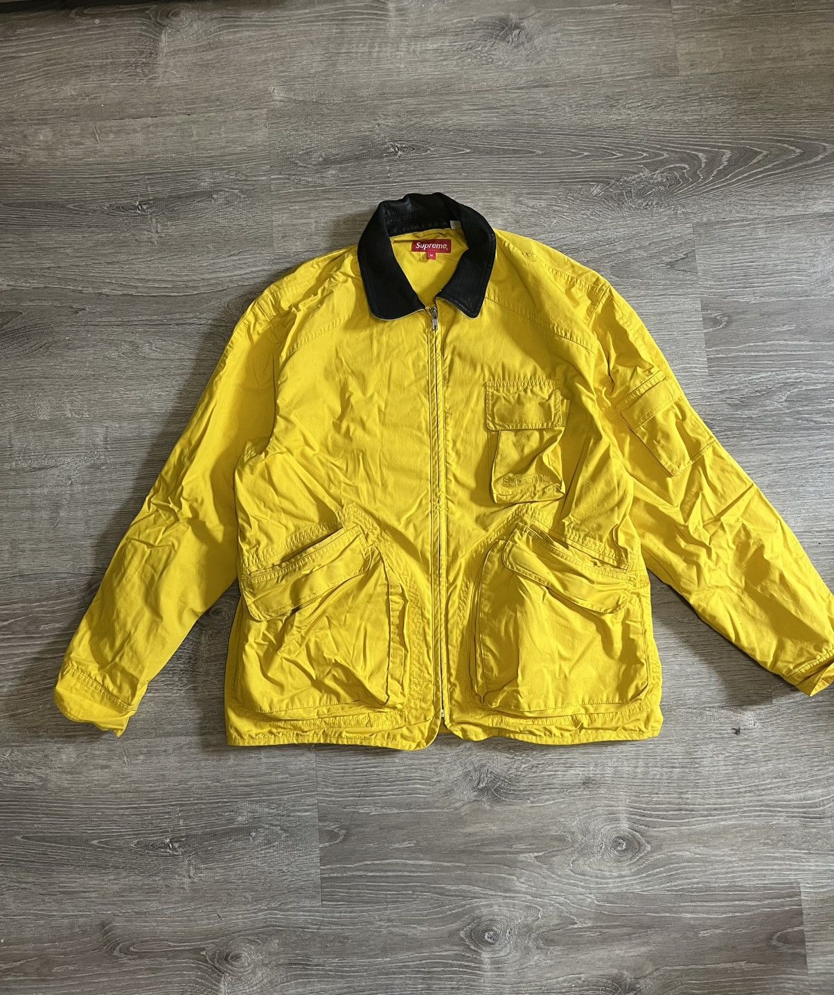Supreme Supreme Leather Collar Jacket Size US M / EU 48-50 / 2 - 1 Thumbnail