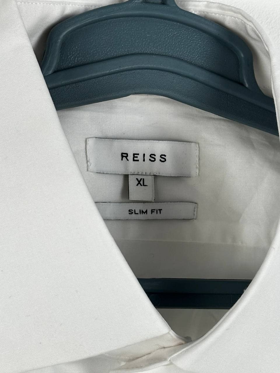 Reiss REISS Short Sleeve Men’s White Slim Shirt Size XL Size US XL / EU 56 / 4 - 8 Thumbnail