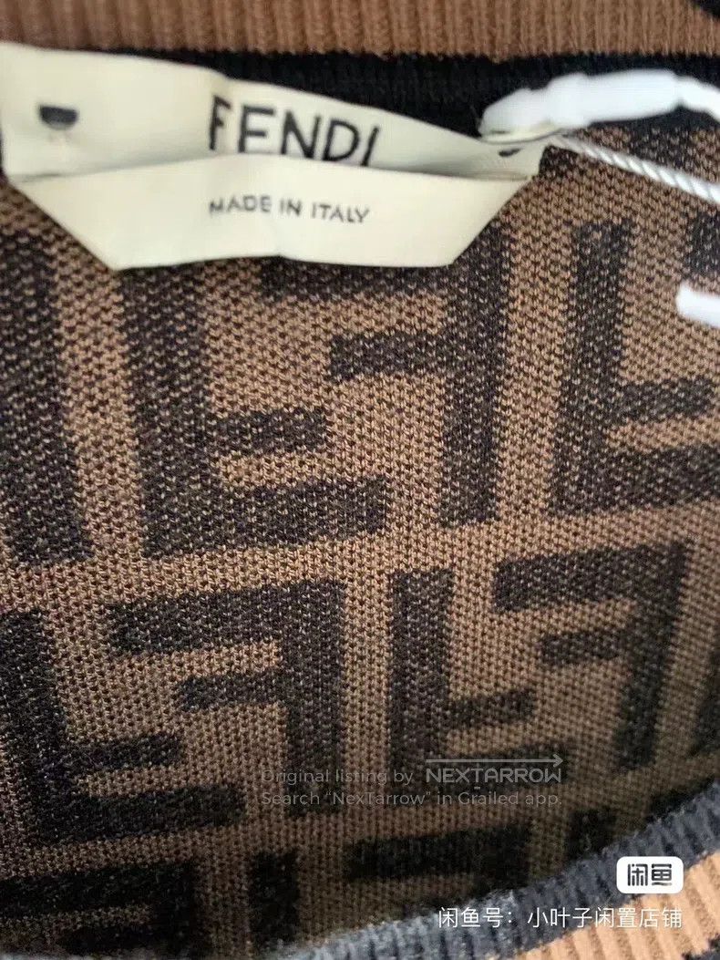Fendi Fendi Monogram Sweater Size XS / US 0-2 / IT 36-38 - 3 Thumbnail