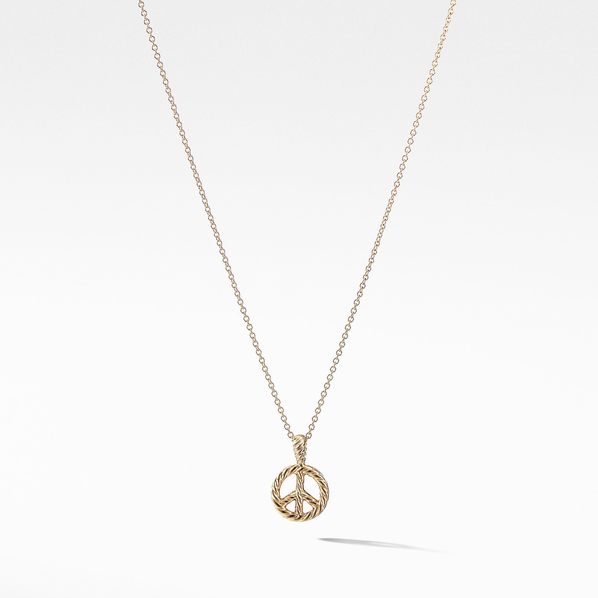 David Yurman o1w1db10325 Necklace in 18K Yellow Gold with Diamonds & 11mm Size ONE SIZE - 1 Thumbnail