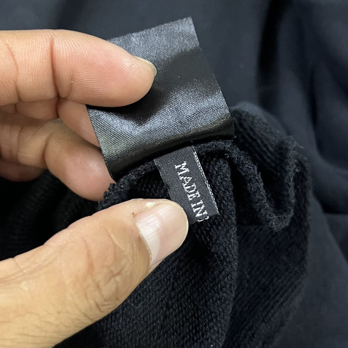 Ann Demeulemeester Ann Demeulemeester AW18 Adjustable Oversized Sweatshirt Size US M / EU 48-50 / 2 - 9 Thumbnail