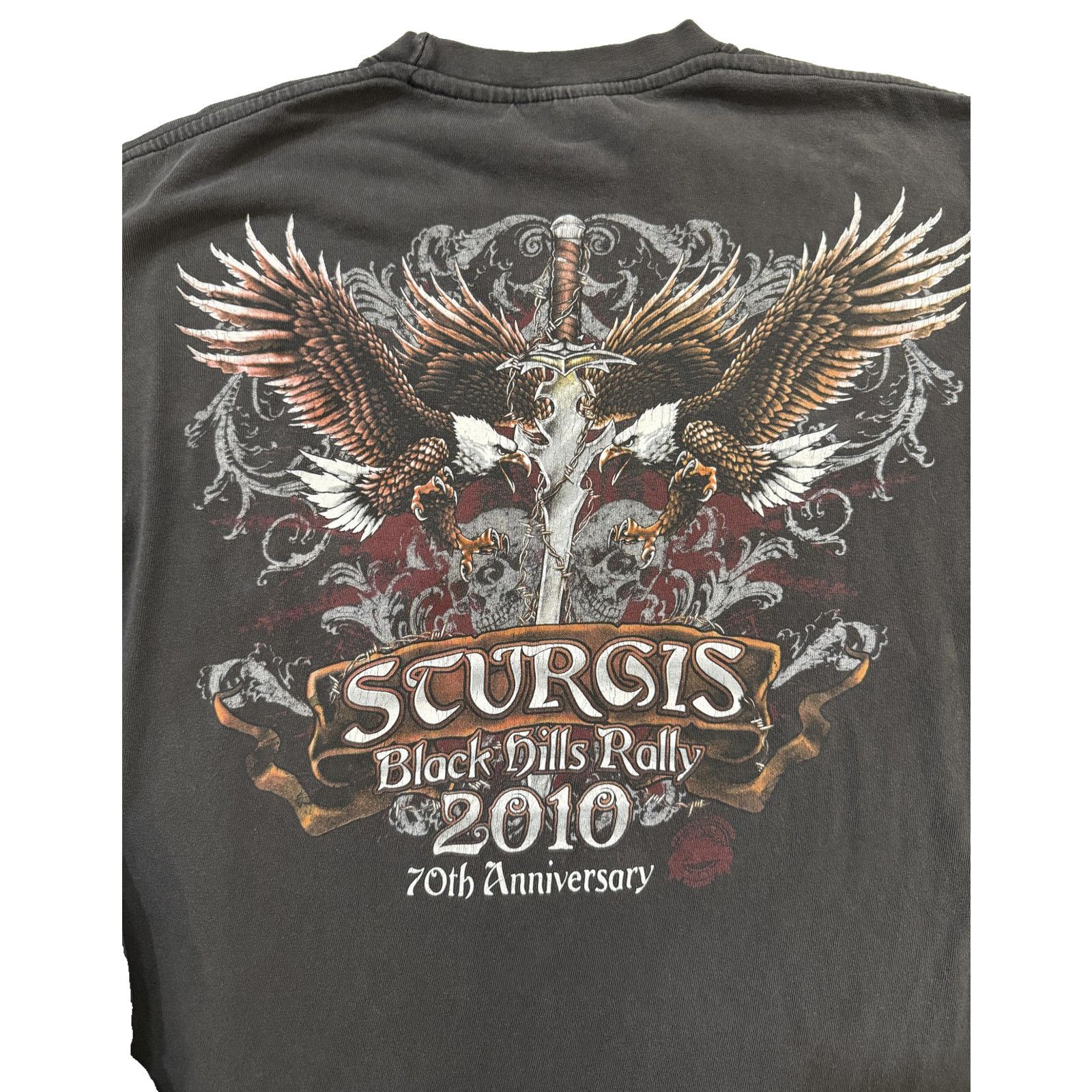 & Other Stories Sturgis Black Hills Rally Shirt Mens LG Long Sleeve 2010 Size US L / EU 52-54 / 3 - 8 Thumbnail