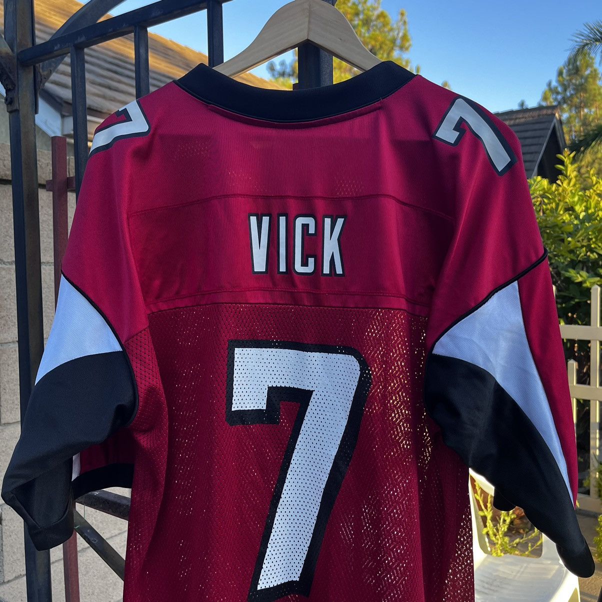 Vintage Reebok Michael Vick Atlanta Falcons Jersey Mens Size 