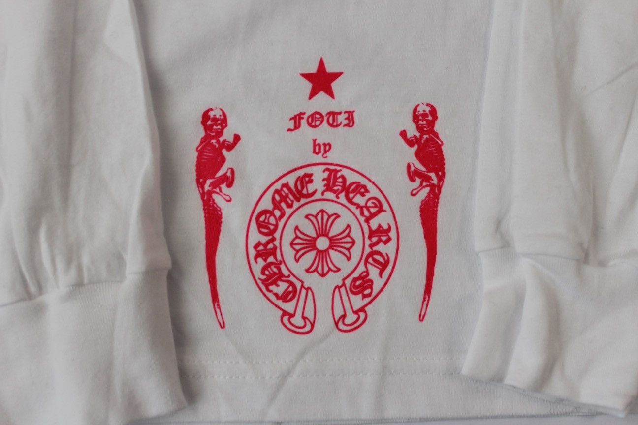 Chrome Hearts Chrome Hearts x Foti Logo Long Sleeve Tee Shirt Size US L / EU 52-54 / 3 - 14 Thumbnail