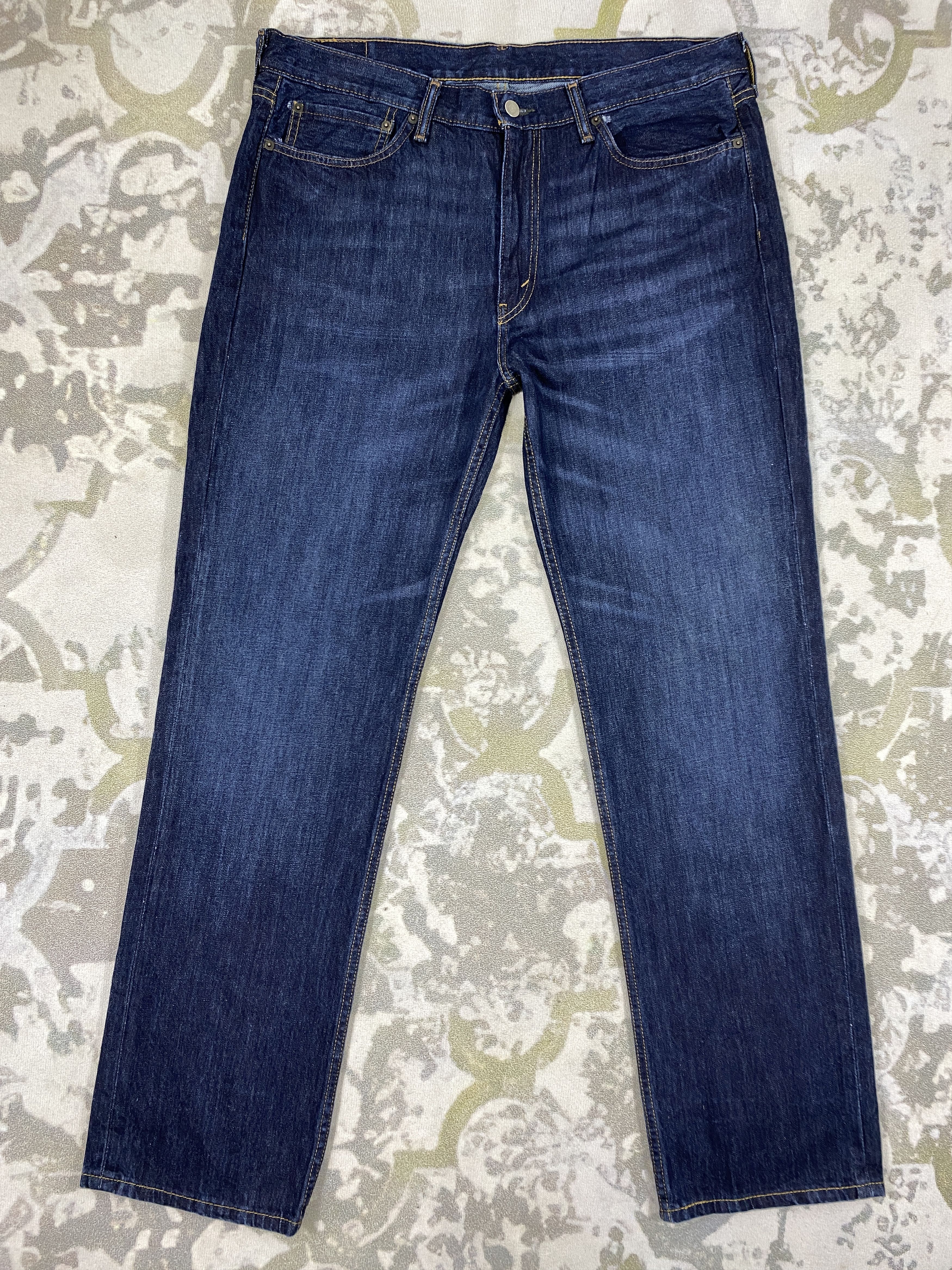 Levi's Vintage Levi's 514 Dark Blue 37 x 33.5 Denim -JN298 Size US 37 - 1 Thumbnail