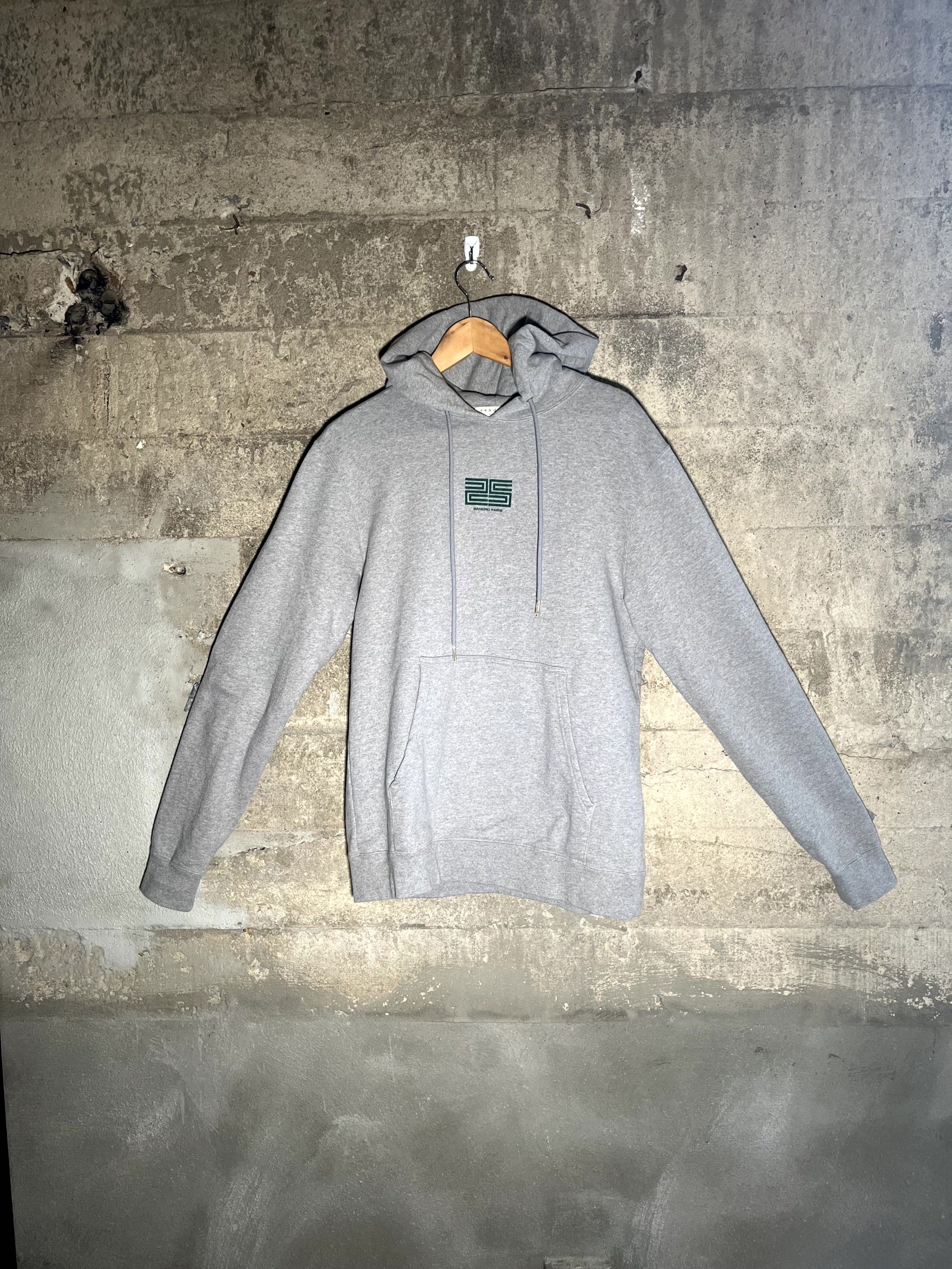 Sandro Sandro Grey Hoodie Size US M / EU 48-50 / 2 - 1 Thumbnail