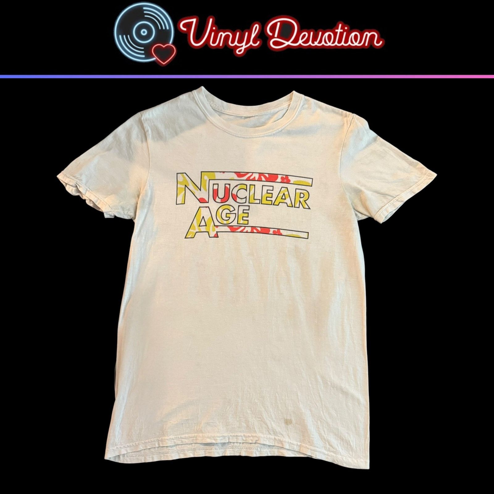 Band Tees Nuclear Age Hardcore Band Nuke The West White T-Shirt Size S Size US S / EU 44-46 / 1 - 1 Thumbnail