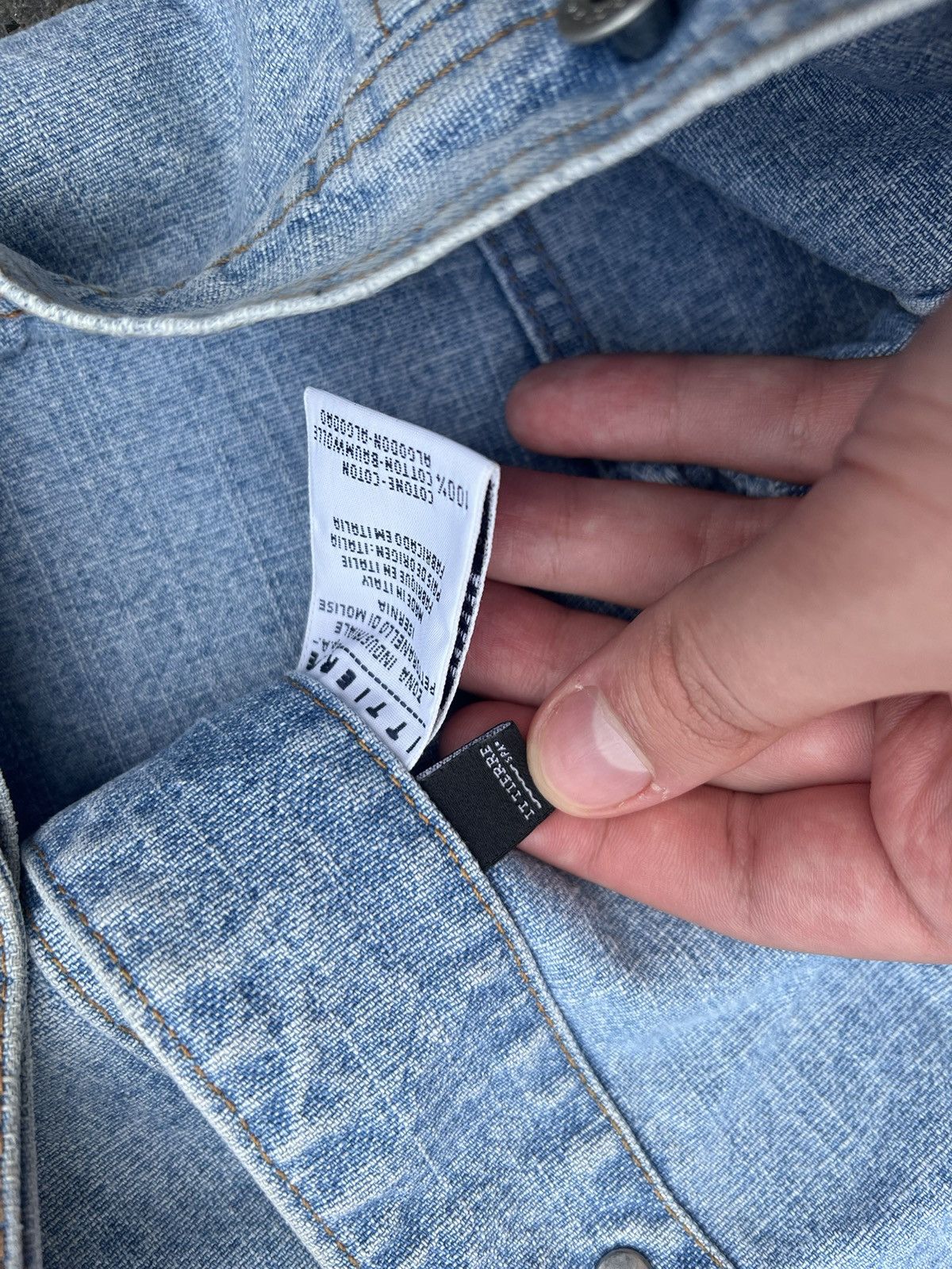 Dolce & Gabbana × Vintage Denim jacket dolce & gabbana vintage Size S / US 4 / IT 40 - 7 Thumbnail