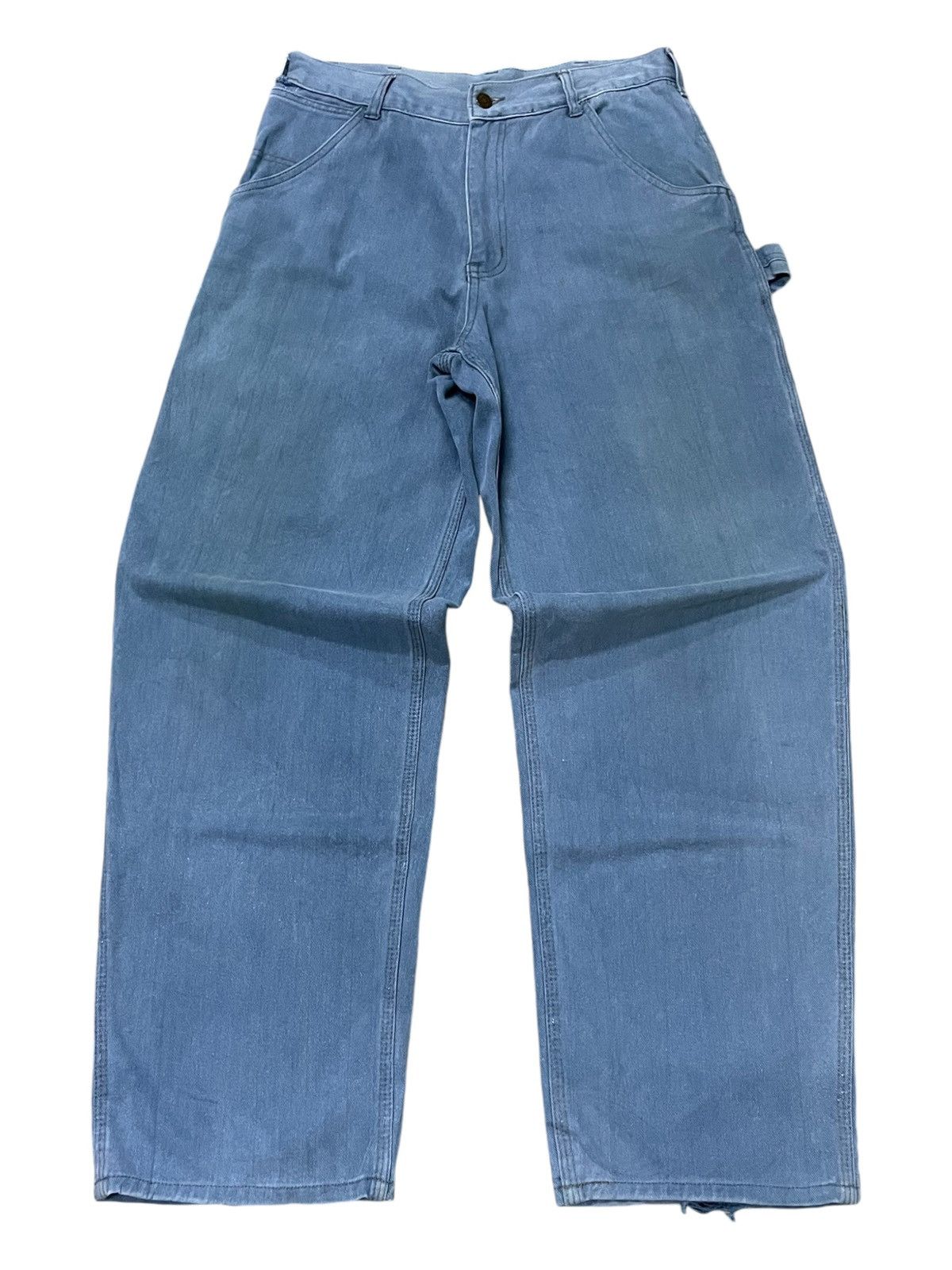 Carhartt 2000s Freaks Carpenter Wide Baggy Loose Jeans Size US 30 / EU 46 - 2 Thumbnail