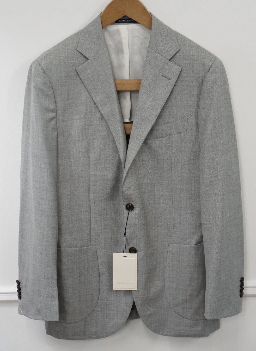 Suitsupply Men Suitsupply Blazer La Spalla Vitale Barberis 150's US40 Size 40R - 1 Thumbnail