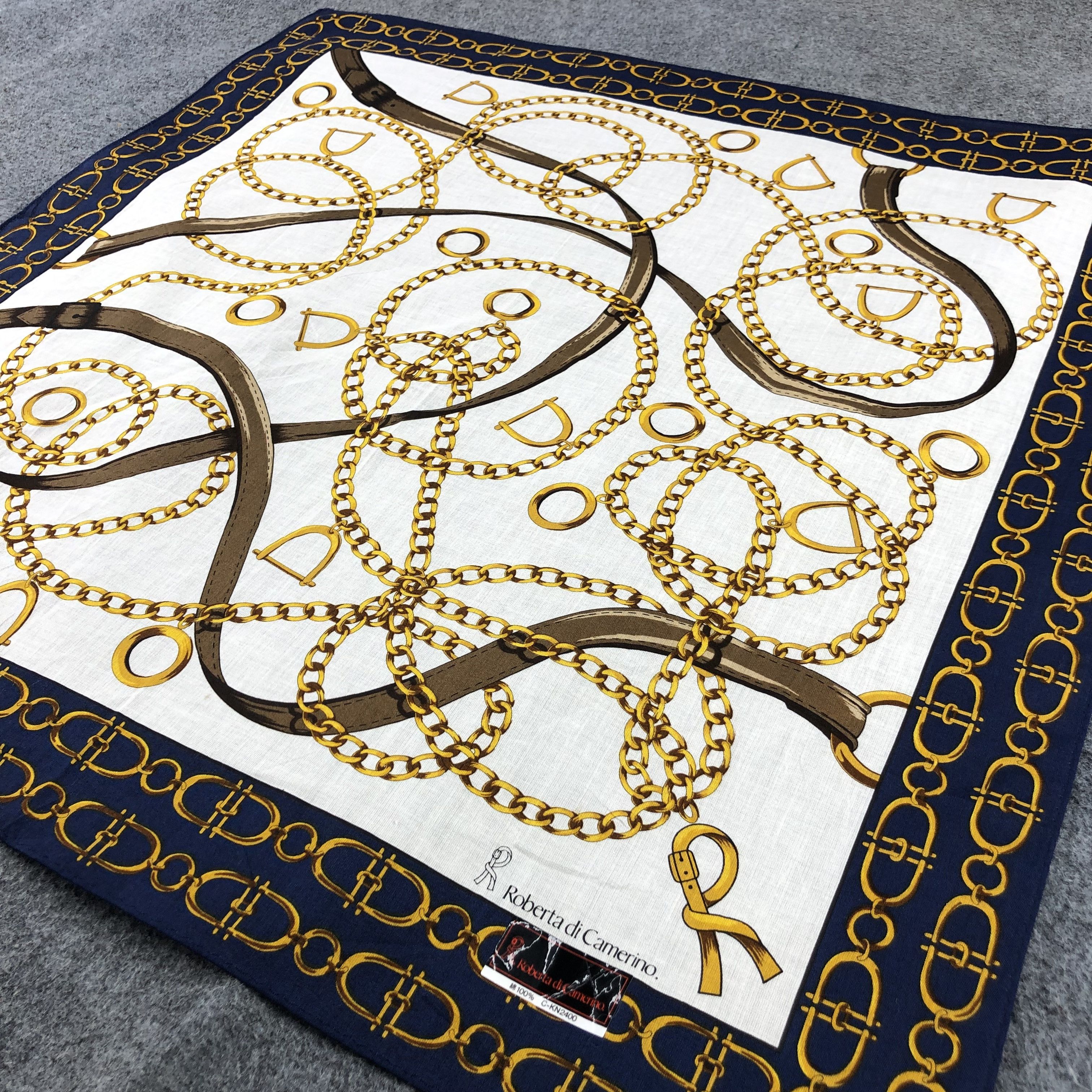 Roberta di Camerino Roberta di Camerino Handkerchief Neckerchief Bandana H1435 Size ONE SIZE - 4 Thumbnail
