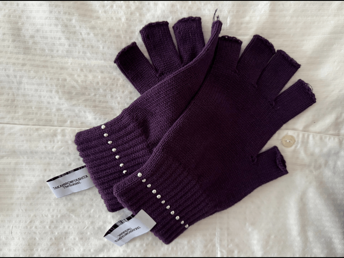 小物 TAKAHIROMIYASHITA The SoloIst gloves TAKAHIROMIYASHITA The Soloist Cycling Glove 24ss Design in