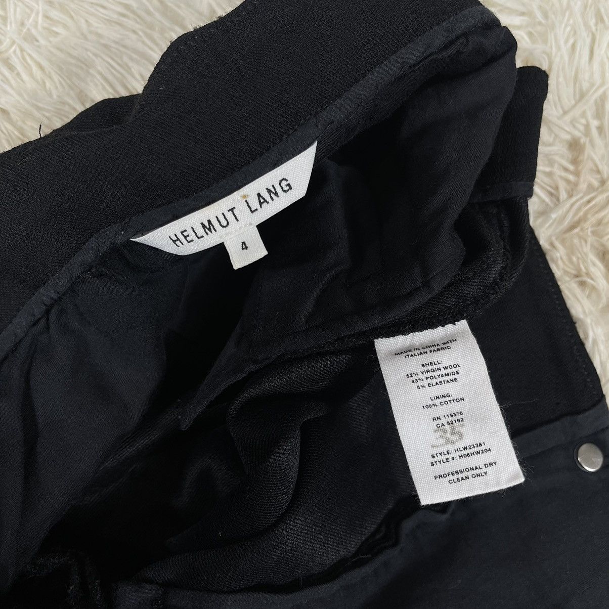 Helmut Lang Helmut Lang Cropped Flared Pants Size 28" / US 6 / IT 42 - 5 Thumbnail