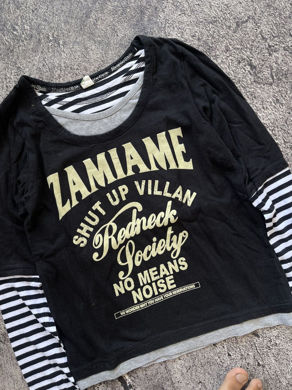 Japanese Brand Y2K Ravishing punk skull longsleeve Size US S / EU 44-46 / 1 - 2 Thumbnail