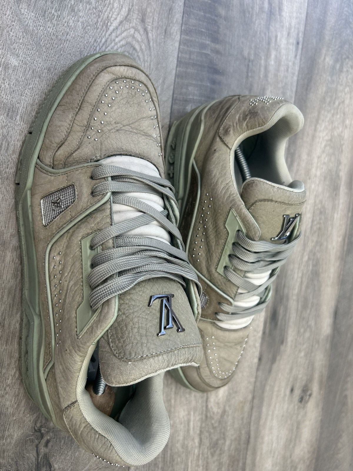 Louis Vuitton Louis Vuitton LV Trainer Sneakers. Size US 11.5 / EU 44-45 - 4 Thumbnail