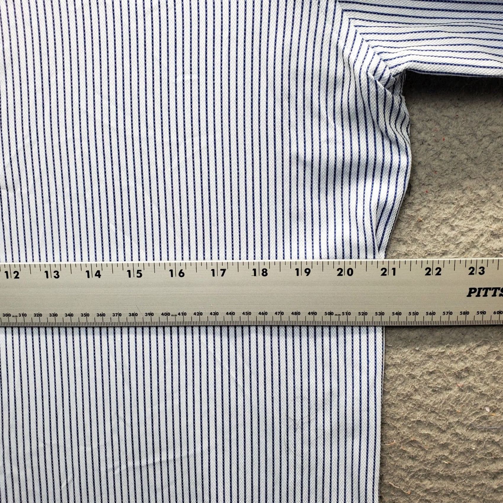 Zara Zara Shirt Mens XL Multicolor Pinstripe Slim Fit Long Sleeve Button Up Size US XL / EU 56 / 4 - 4 Thumbnail