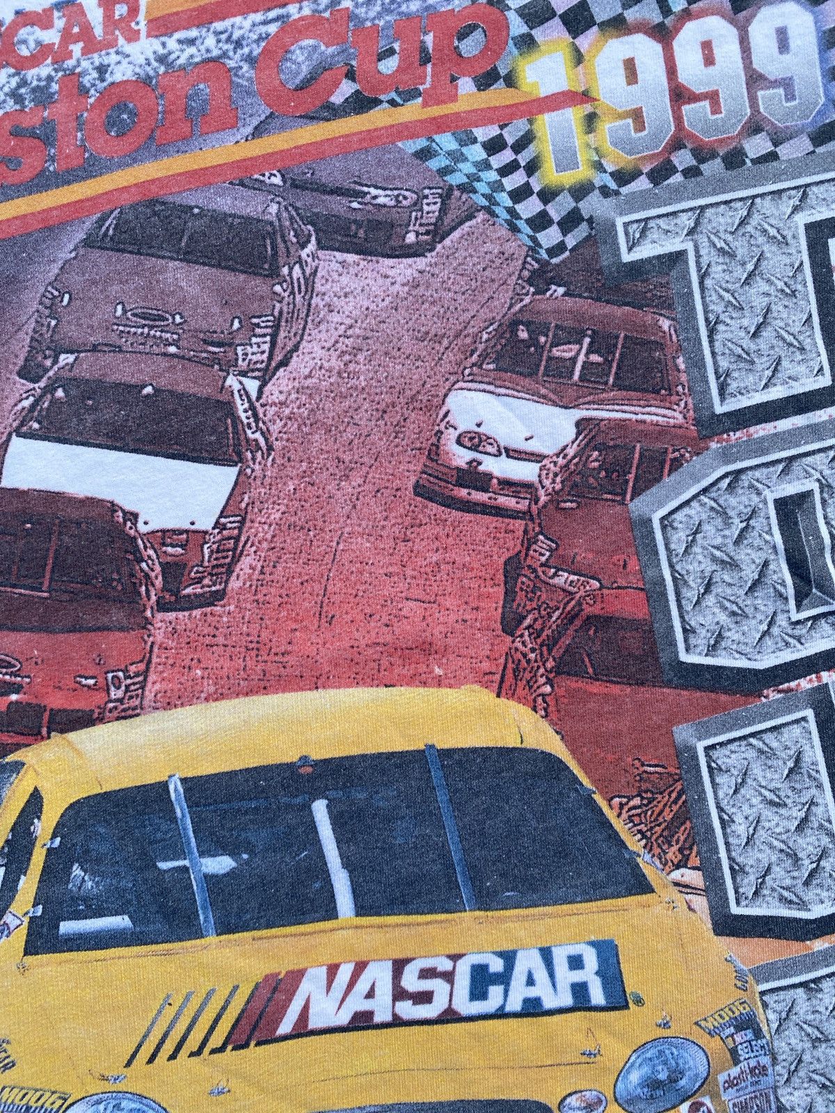Delta × NASCAR × Vintage 90s Nascar Winston Cup tour shirt sz L Size US L / EU 52-54 / 3 - 3 Thumbnail