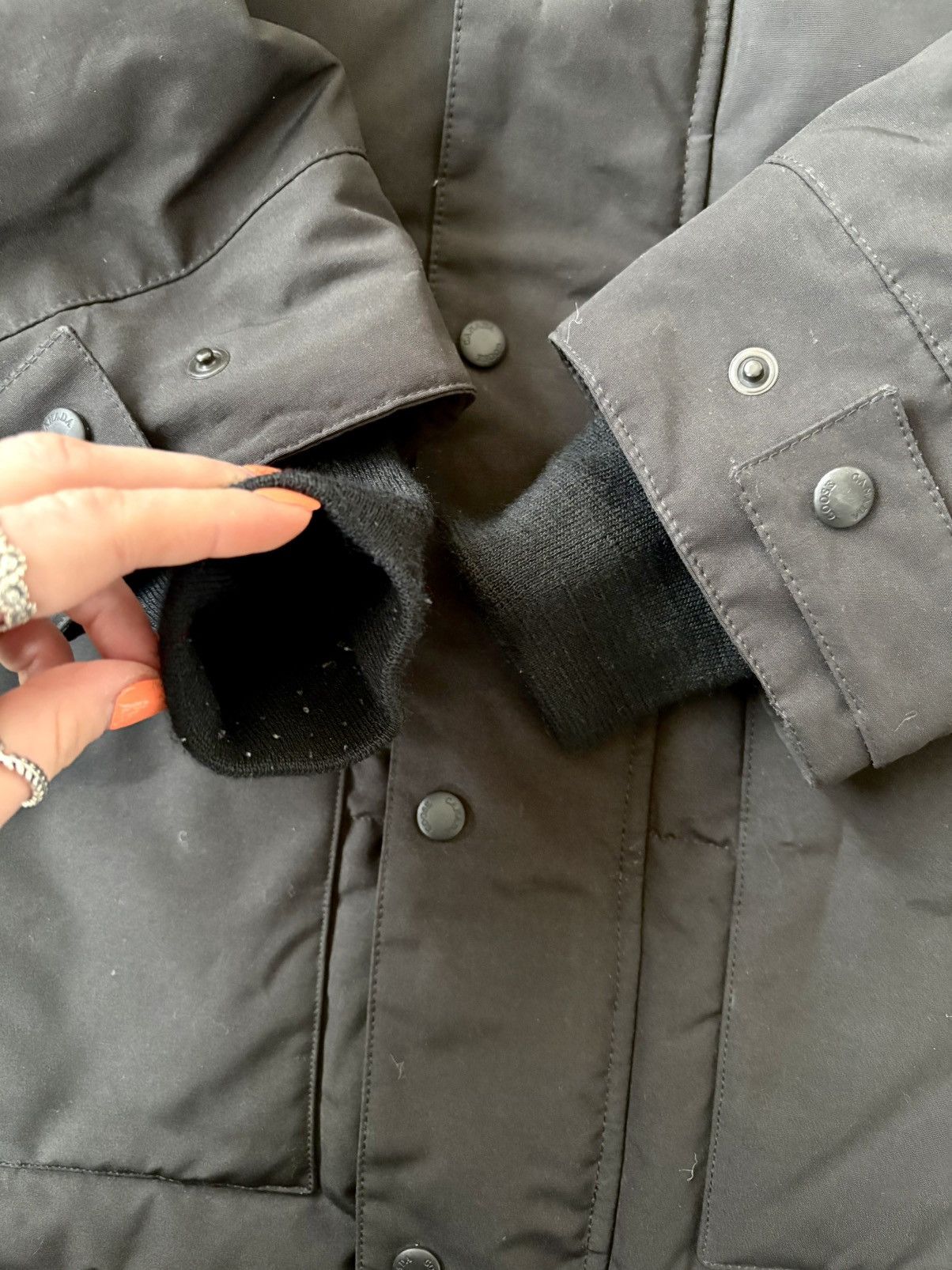 Canada Goose Canada Goose Emory Parka, Black, Large Size US L / EU 52-54 / 3 - 6 Thumbnail