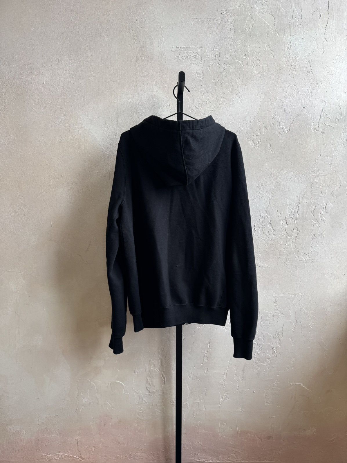 Rick Owens Drkshdw BLACK MILK ZIPPER UP HOODIE DRKSHDW Size US XL / EU 56 / 4 - 3 Thumbnail