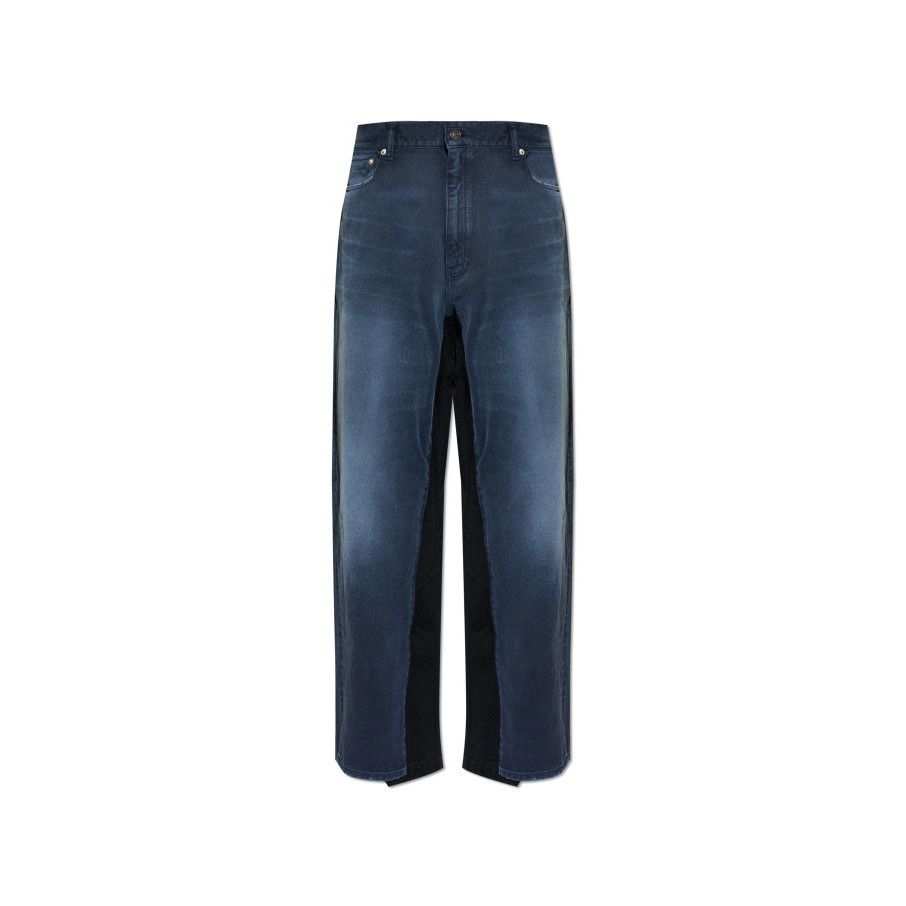 Balenciaga Balenciaga Fluid $1590 Grey/Green Tailored Pants New S