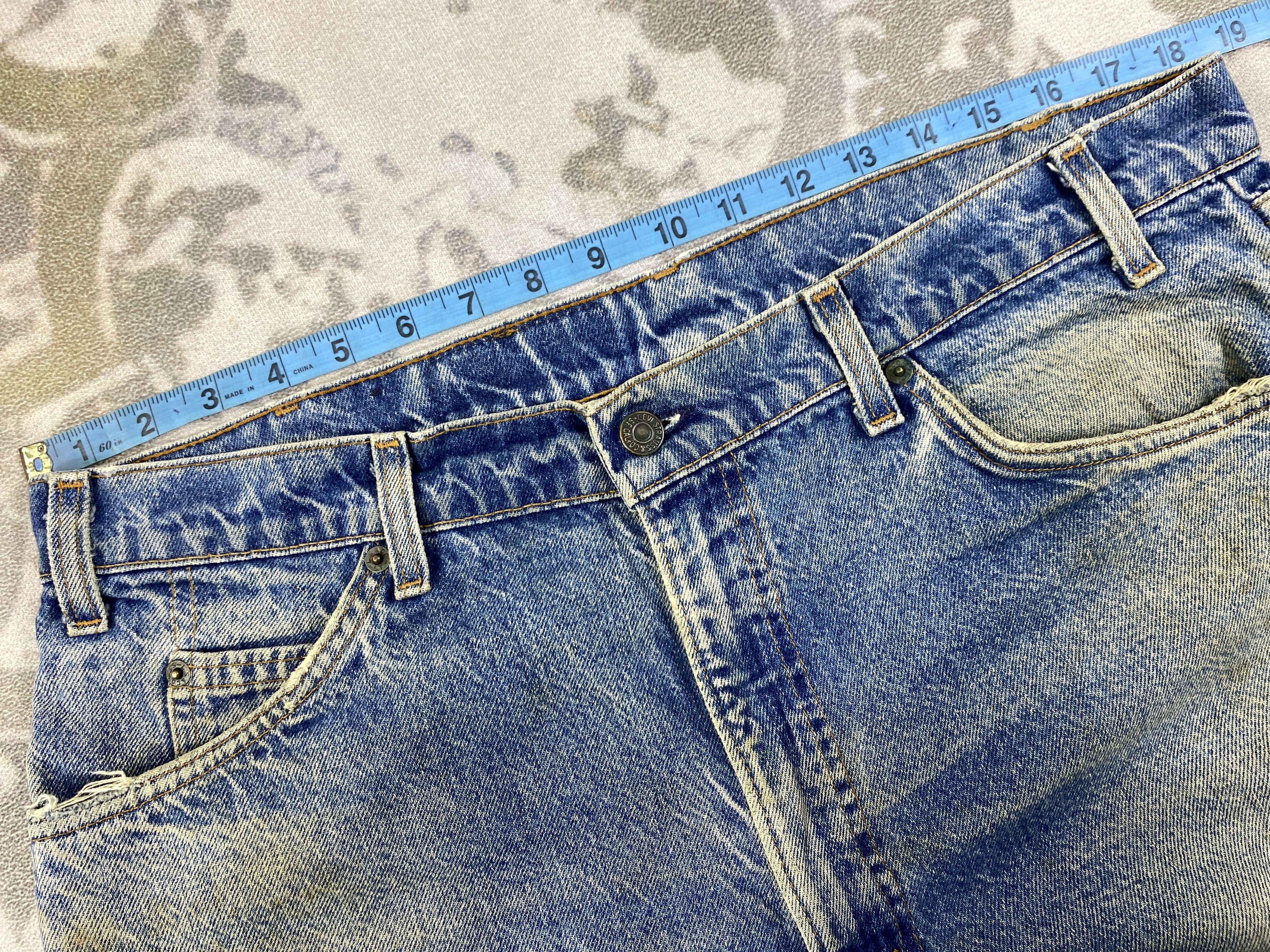 Levi's Vintage Levi's Made in USA Rusty Denim 37 x 27.5 -JN530 Size US 37 - 5 Thumbnail