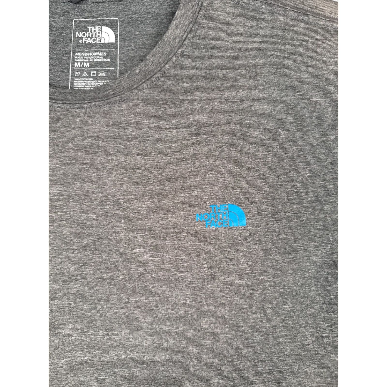 The North Face The North Face Shirt Men Medium Gray Short Sleeve Crew Neck 100% Polyester Size US M / EU 48-50 / 2 - 6 Thumbnail