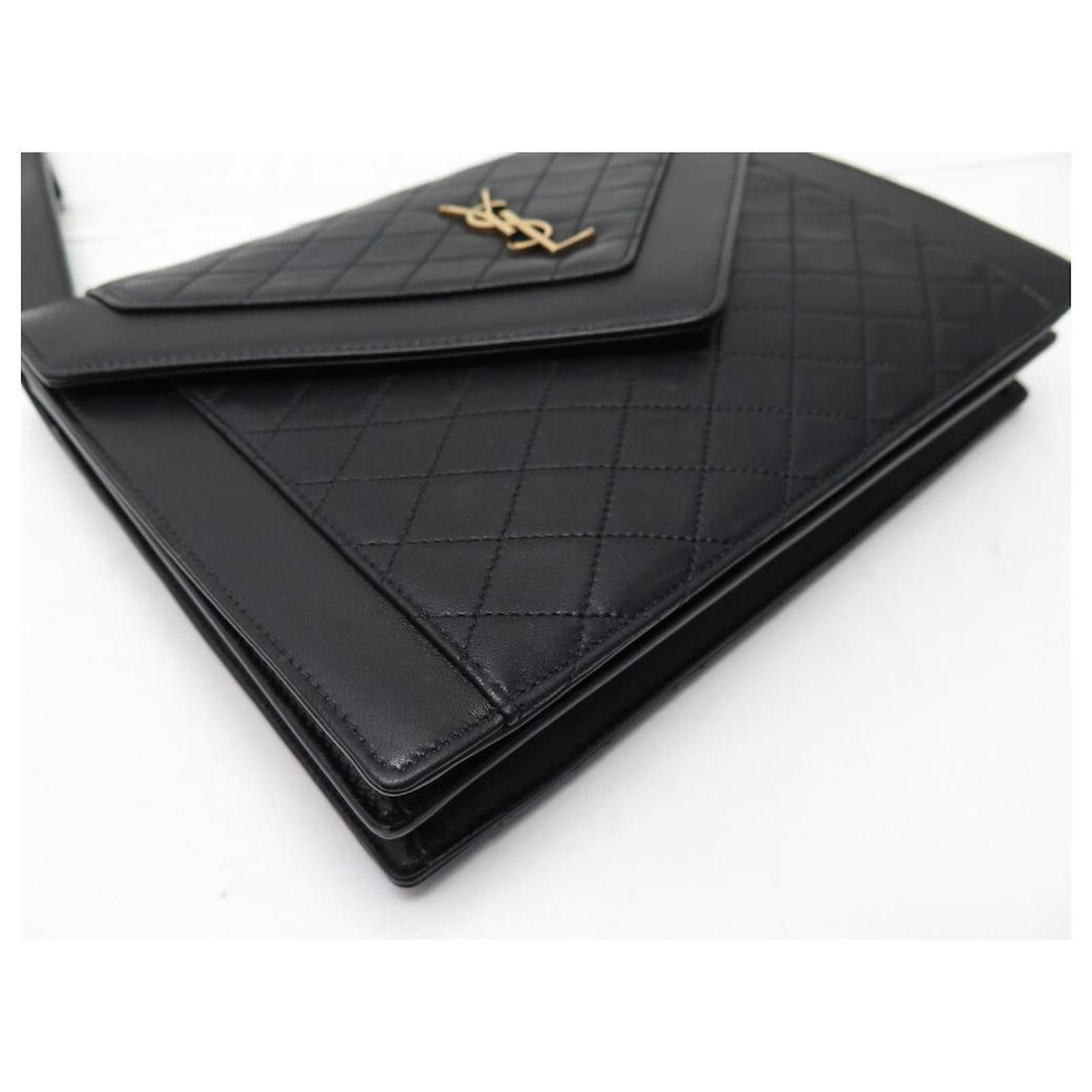 Saint Laurent Paris o1b1hav110824 Size: OS / Gaby Satchel Bag Lambskin in Black Size ONE SIZE - 3 Thumbnail
