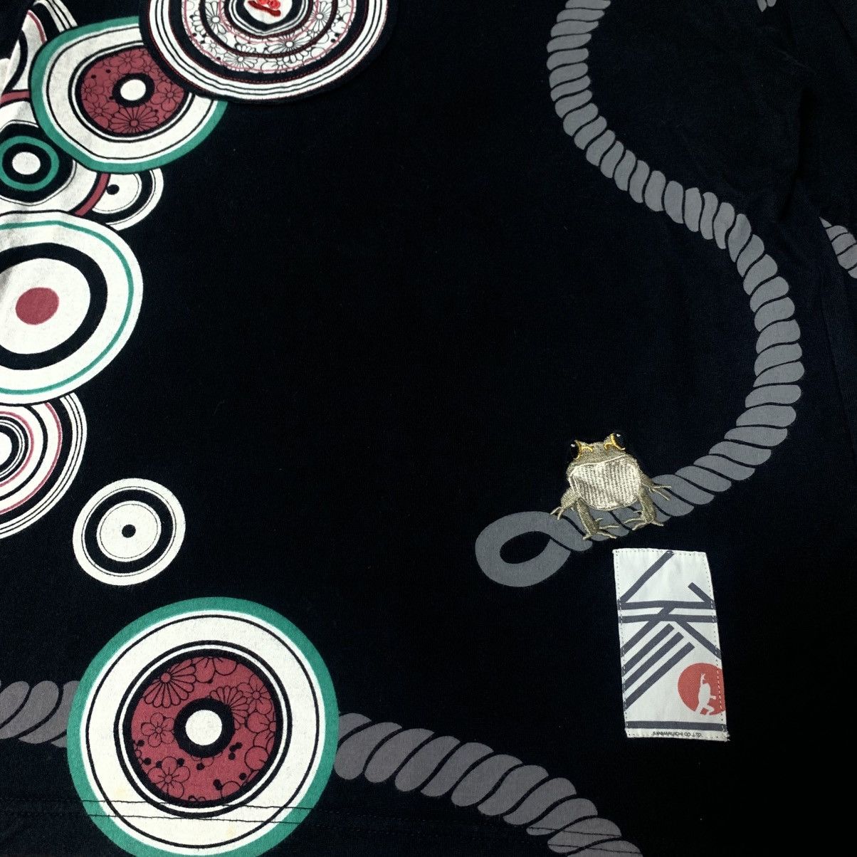 If Six Was Nine 2000s Japanese Graphic Long Sleeve Embroidery Vkeii Size US L / EU 52-54 / 3 - 7 Thumbnail