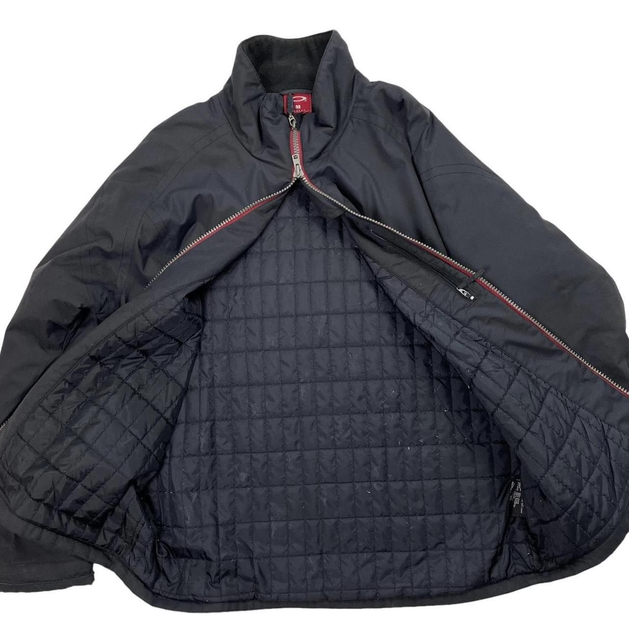 Vintage Oakley Software Quilted Jacket in Black