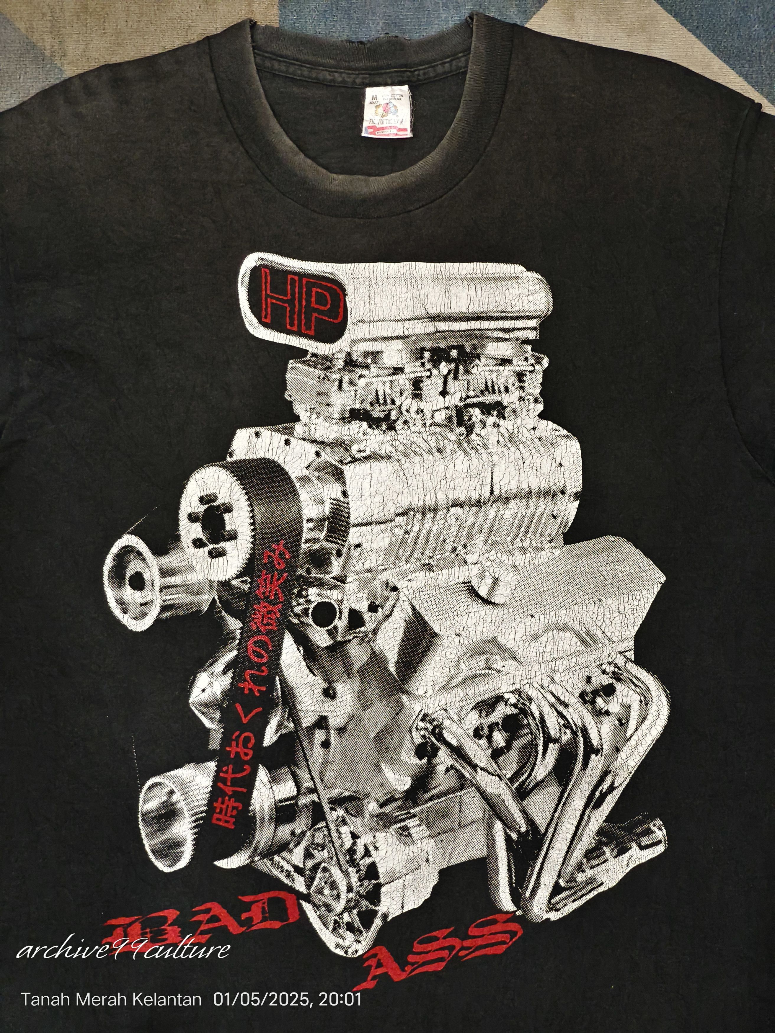 Vintage Archaic Smile “BAD ASS Engine” Gothic Smashing Pumpkins Size US M / EU 48-50 / 2 - 5 Thumbnail