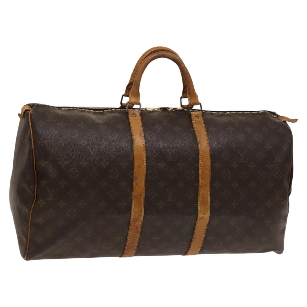 Louis Vuitton LOUIS VUITTON Monogram Keepall 55 Boston Bag M41424 Size ONE SIZE - 1 Thumbnail
