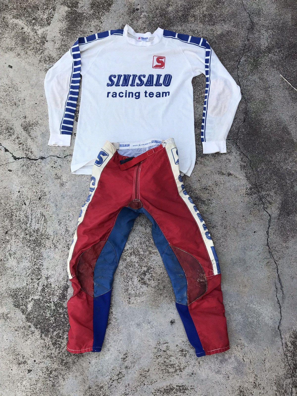 image of Fox Racing x Vintage 80's Dirt Bike Suite, Men's (Size Large)