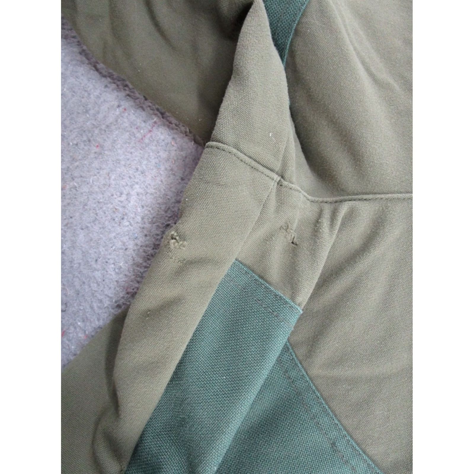 Vintage LL Bean Pants 42x29 Green Upland Briar Field Double Front Brush Guard Hunt READ Pants Green 42x29 Casual Workwear Mens Size US 42 / EU 58 - 3 Thumbnail