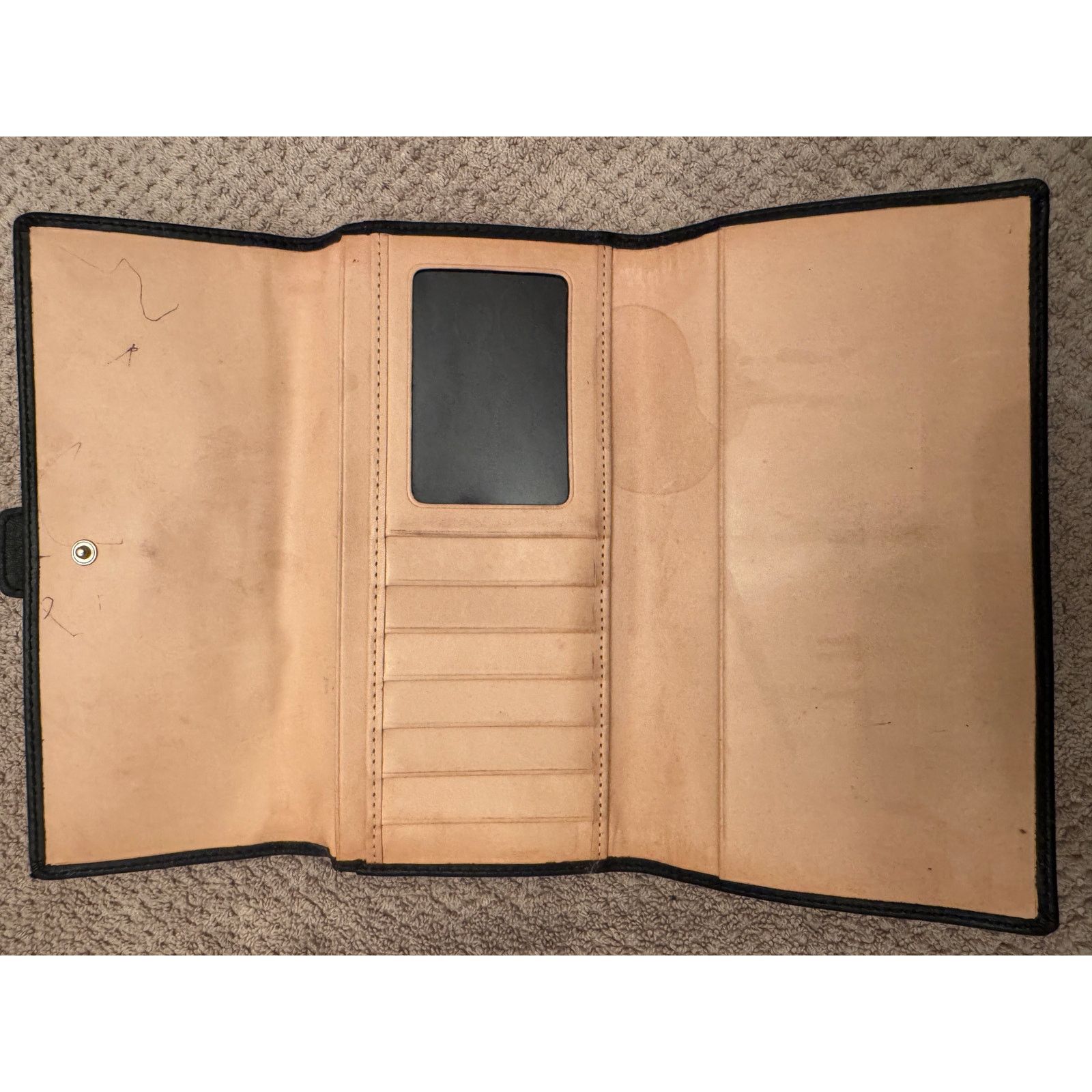 Coach Coach Black Leather Wallet Size ONE SIZE - 2 Thumbnail