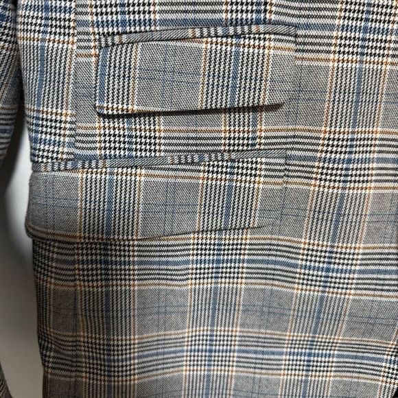 Other Paisley & Gray Plaid Blazer Bulldog Lining – Size 42R Size 42R - 3 Thumbnail