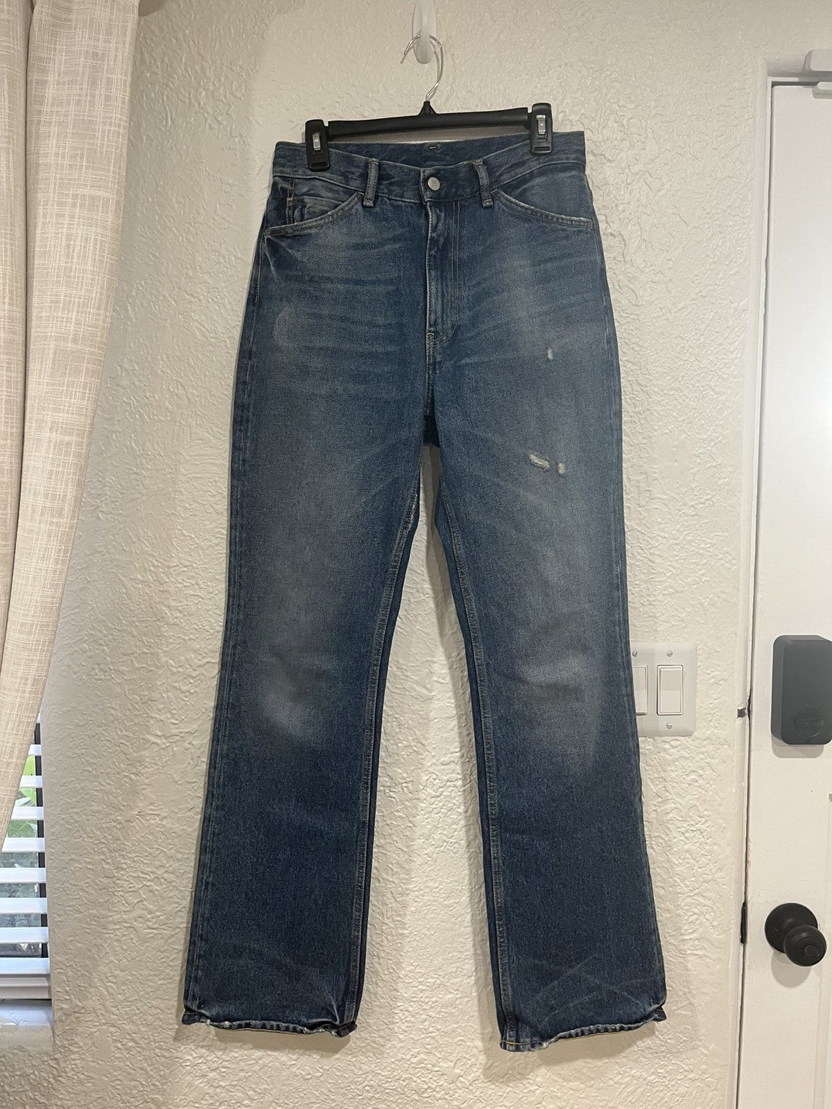 Acne Studios 1977 Vintage Blue Mid-wash Denim Size US 30 / EU 46 - 3 Thumbnail