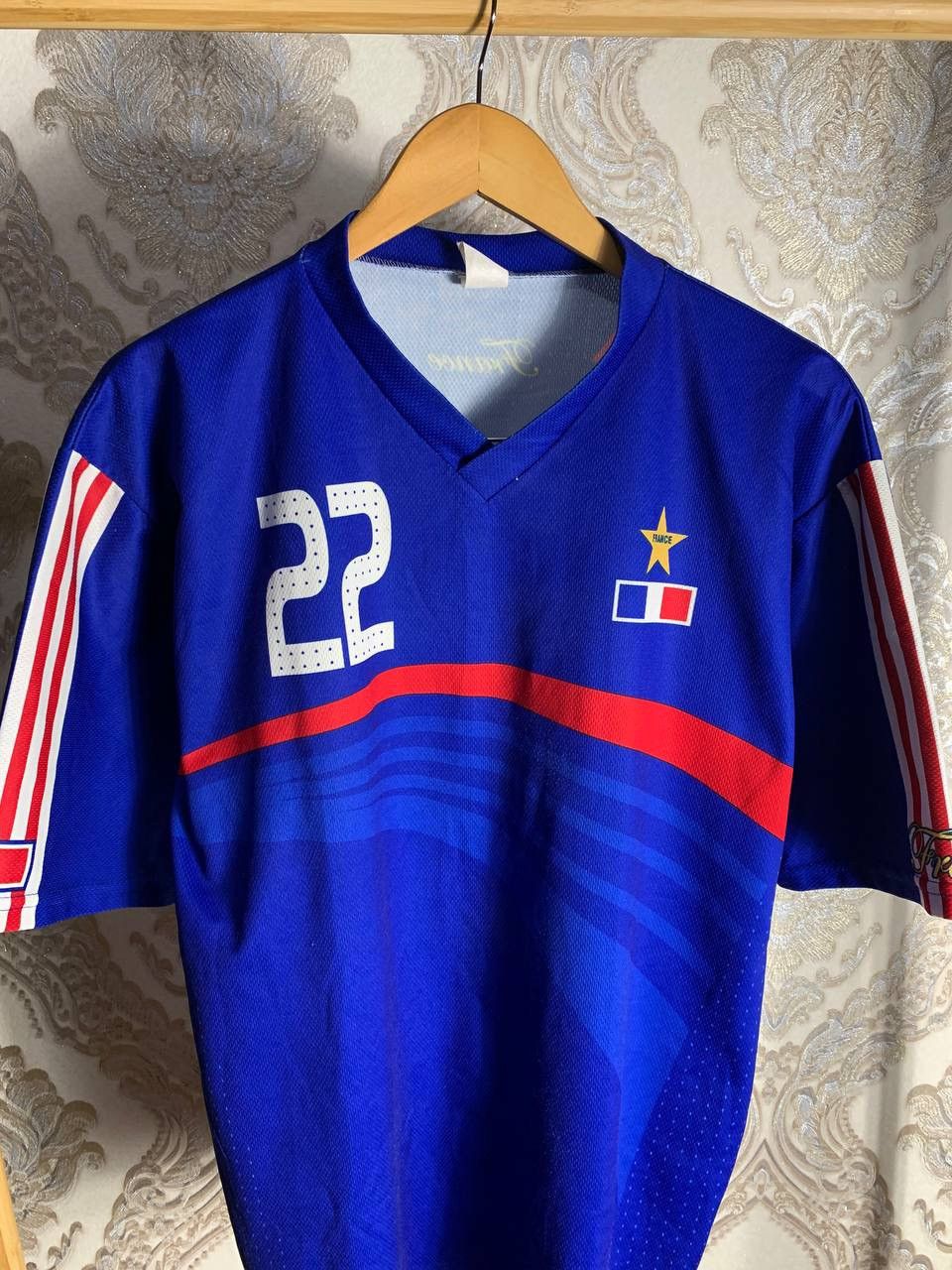 Vintage VERY RARE RIBÉRY FRANCE SOCCER JERSEY BLOKECORE RETRO Y2K Size US XL / EU 56 / 4 - 3 Thumbnail