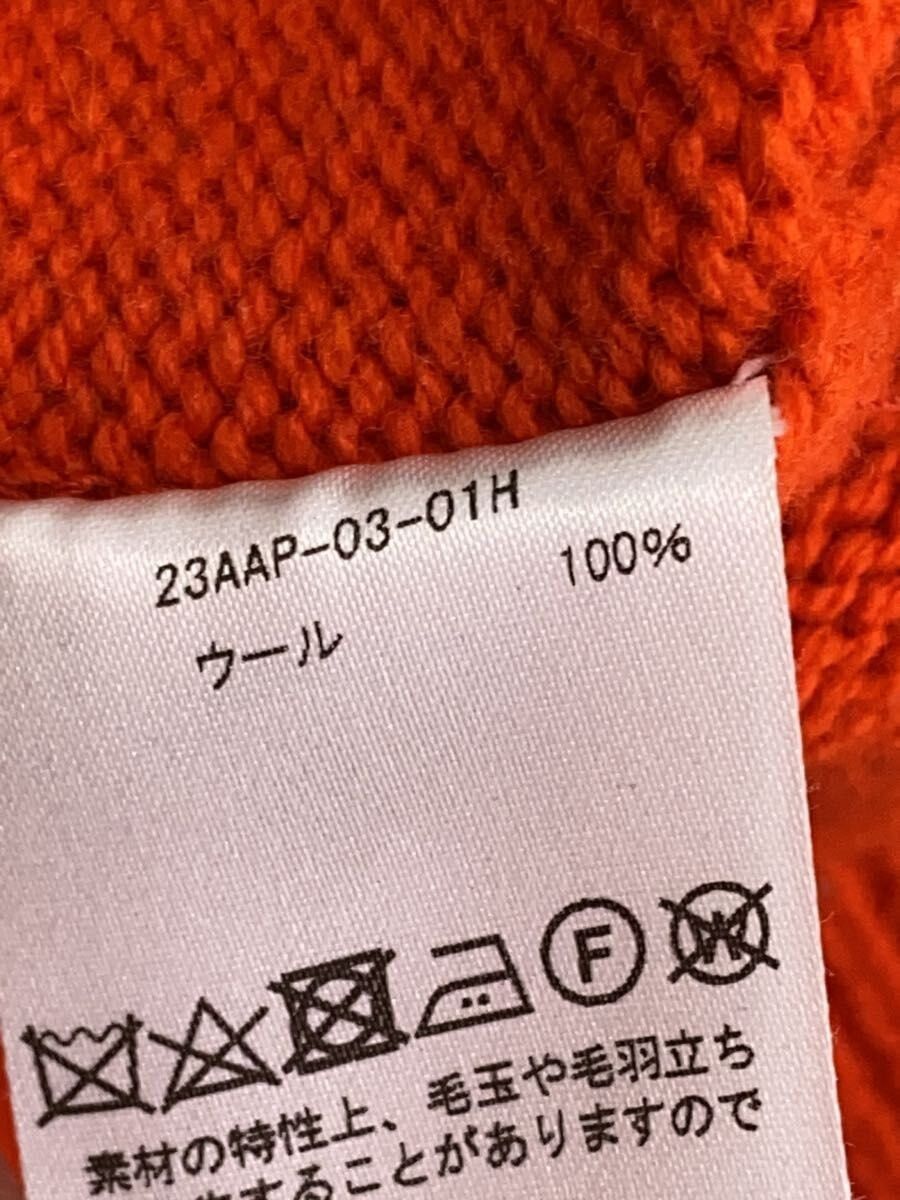 A.PRESSE Orange Wool Turtleneck Sweater Knit (thick) Size US M / EU 48-50 / 2 - 4 Thumbnail