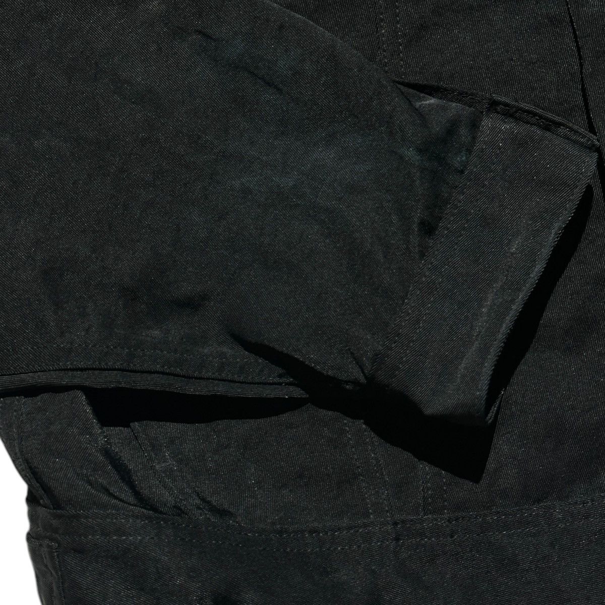 Fear of God Sixth collection Leather collar nylon trucker jacket Size US L / EU 52-54 / 3 - 4 Thumbnail