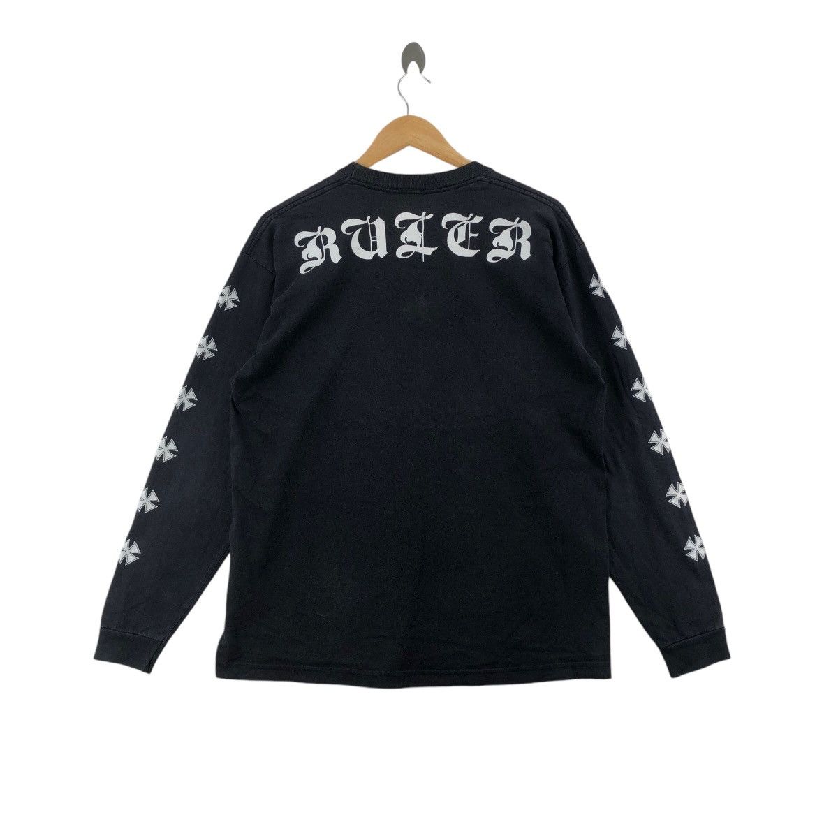 Vintage Vintage RULER Long Sleeve Like American Choppers Motorcycle Size US L / EU 52-54 / 3 - 4 Thumbnail
