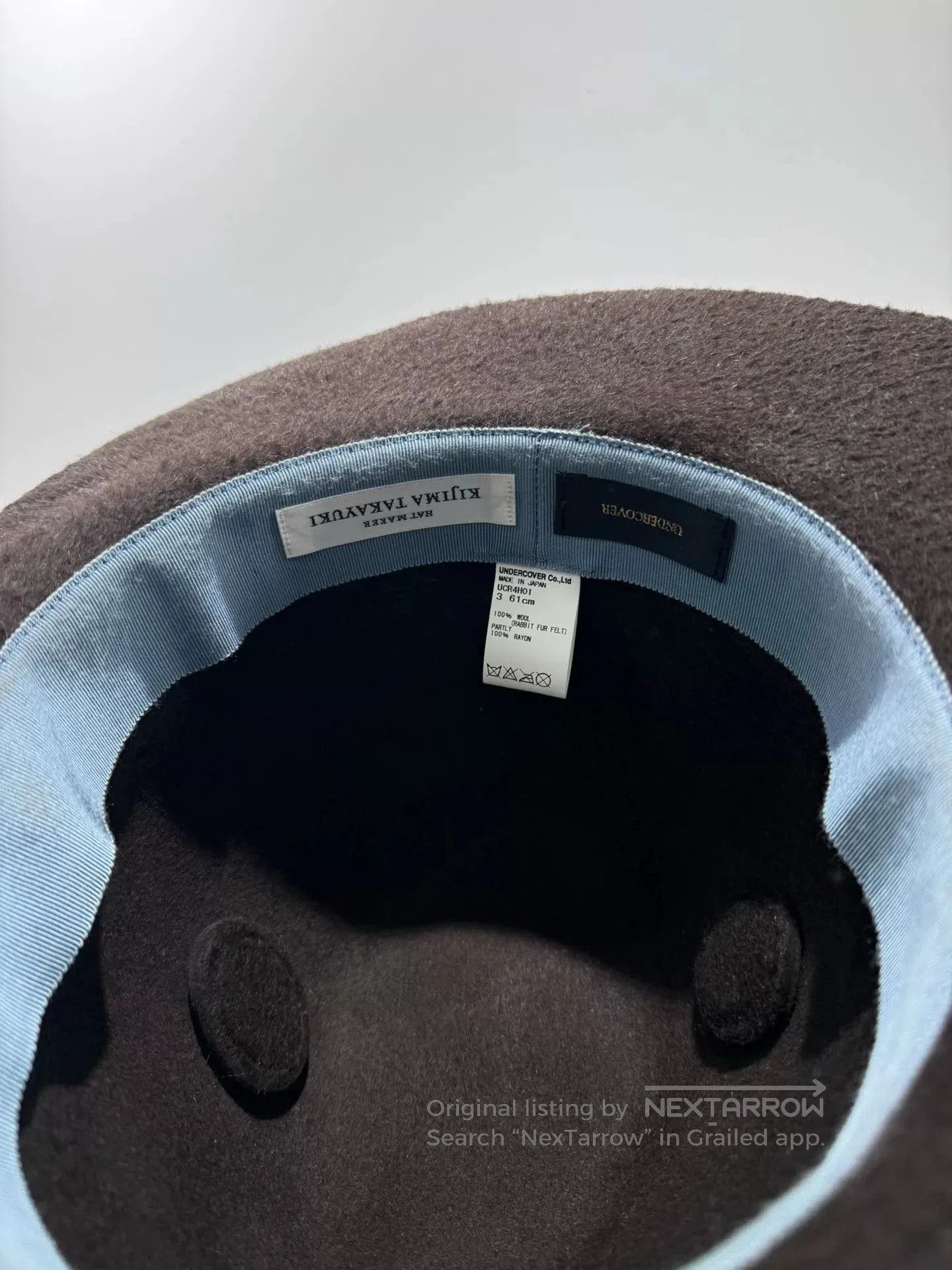 Undercover UNDERCOVER Horned Top Hat. Size ONE SIZE - 6 Thumbnail