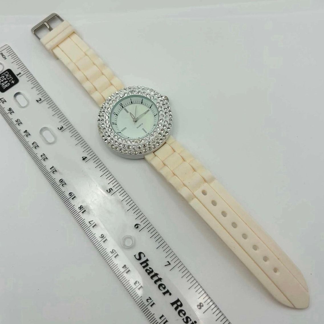 Other White & Cream Quartz Men’s Watch Size ONE SIZE - 4 Thumbnail