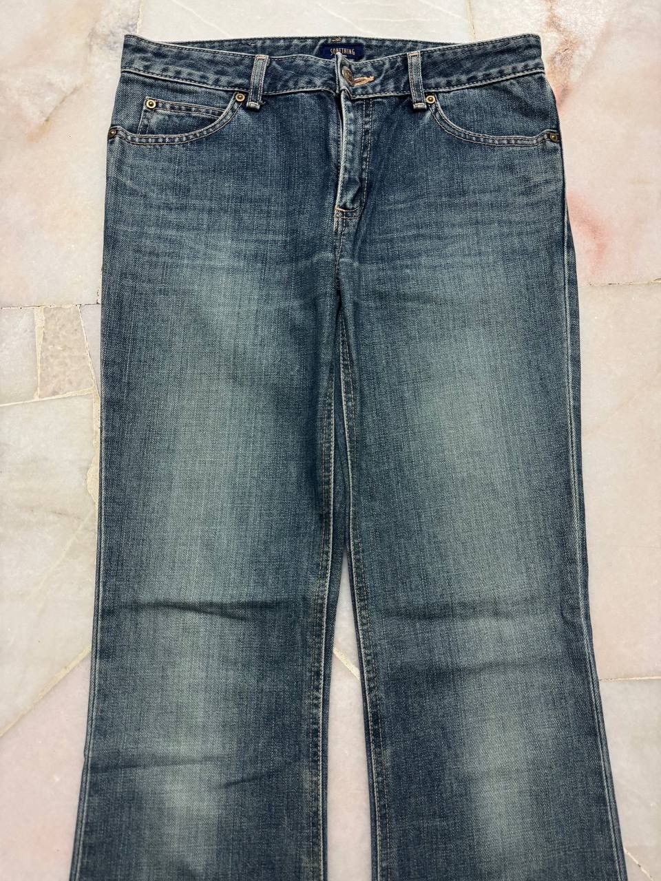 Edwin Flared💥Something Edwin Mudwash Bell Bottom Sick Jean Size US 28 / EU 44 - 3 Thumbnail
