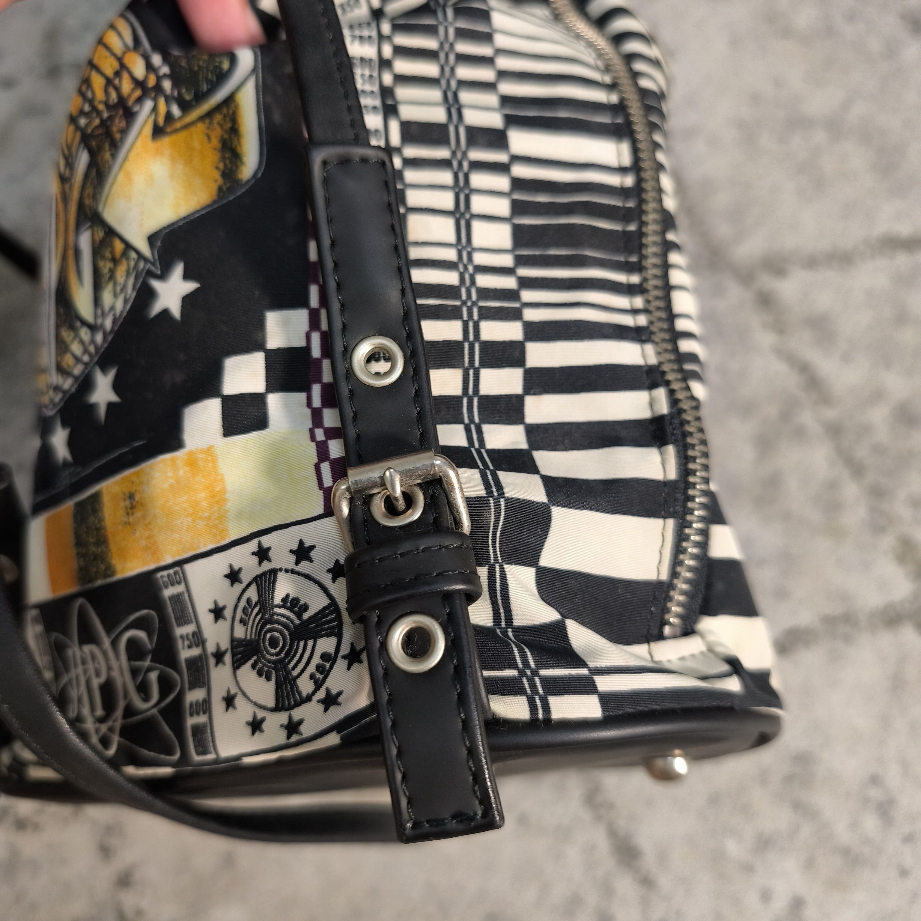 Jean Paul Gaultier 🔥🔥1994 Jean Paul Gaultier Nylon Mini Backpack Vintage Size ONE SIZE - 11 Thumbnail