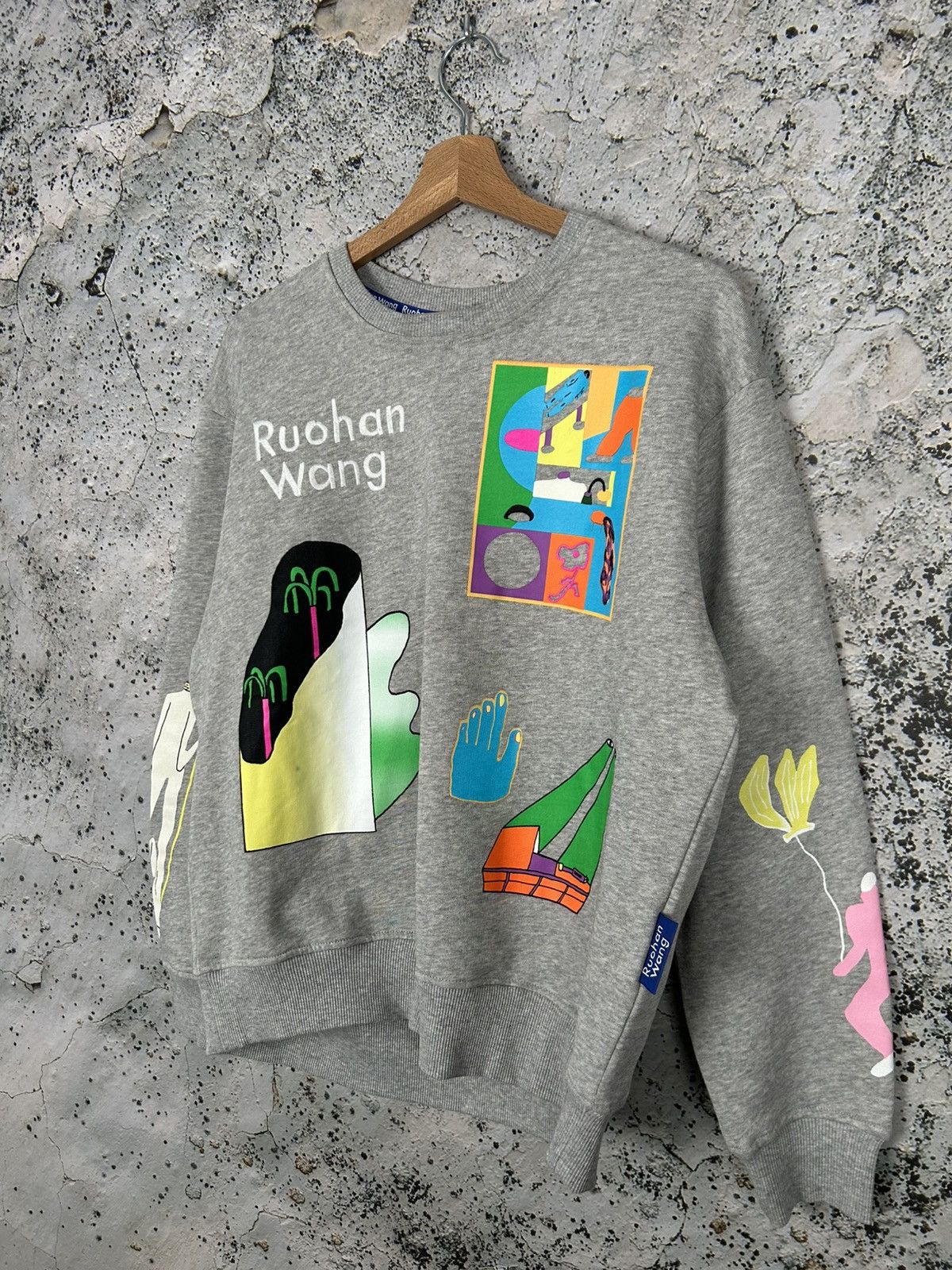 Other Zara Ruohan Wang Japanese Avant Garde Crewneck Streetwear Size US S / EU 44-46 / 1 - 3 Thumbnail