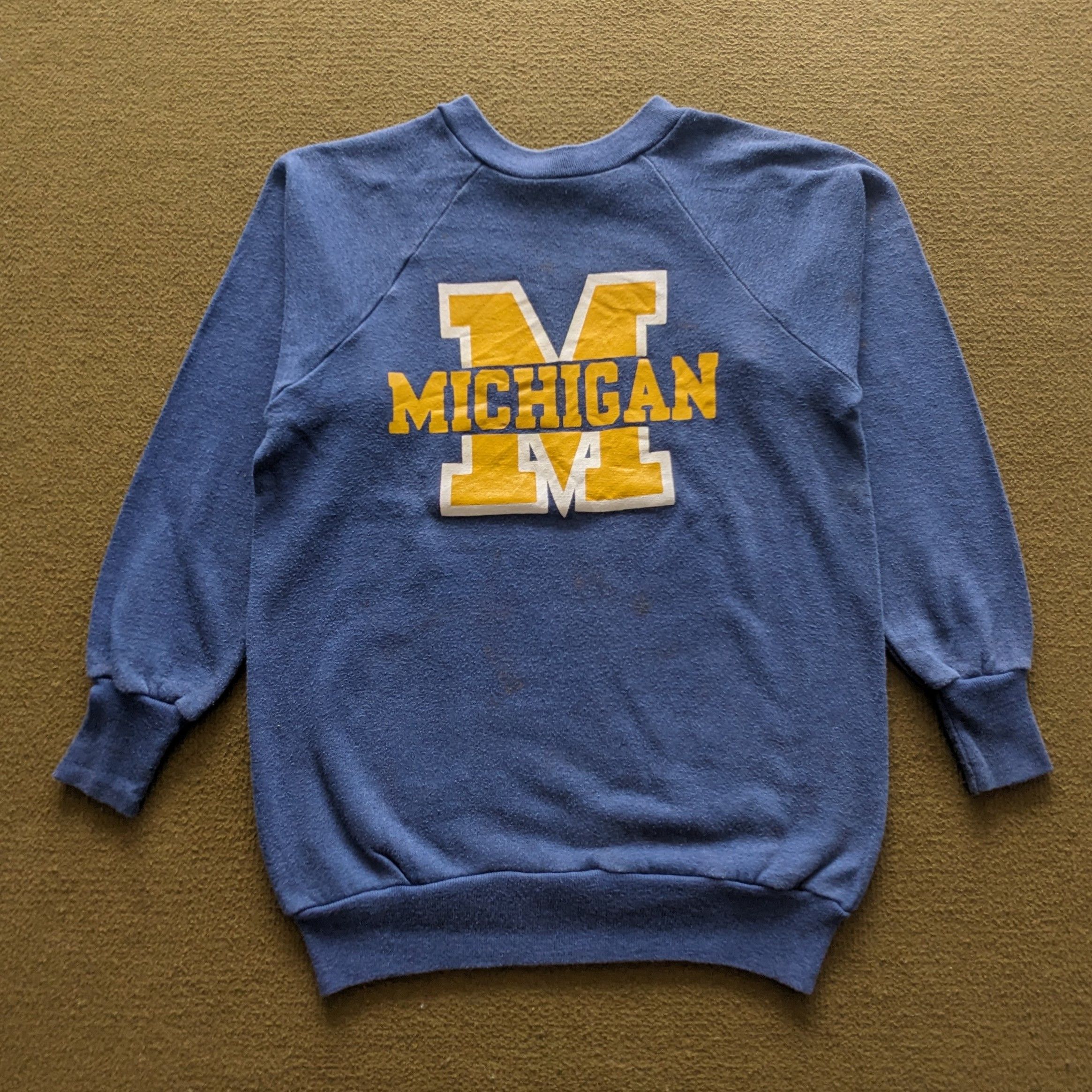 Vintage Vintage MICHIGAN American Sports Style Sweatshirt Size US XS / EU 42 / 0 - 1 Thumbnail