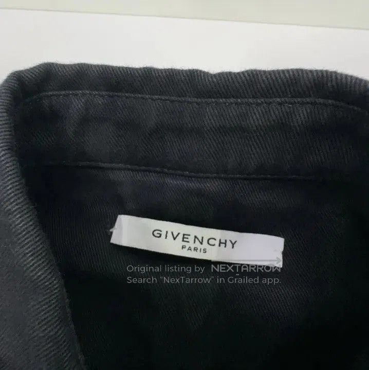 Givenchy Givenchy Men's Slim Studded Denim Shirt. Size US XS / EU 42 / 0 - 1 Thumbnail